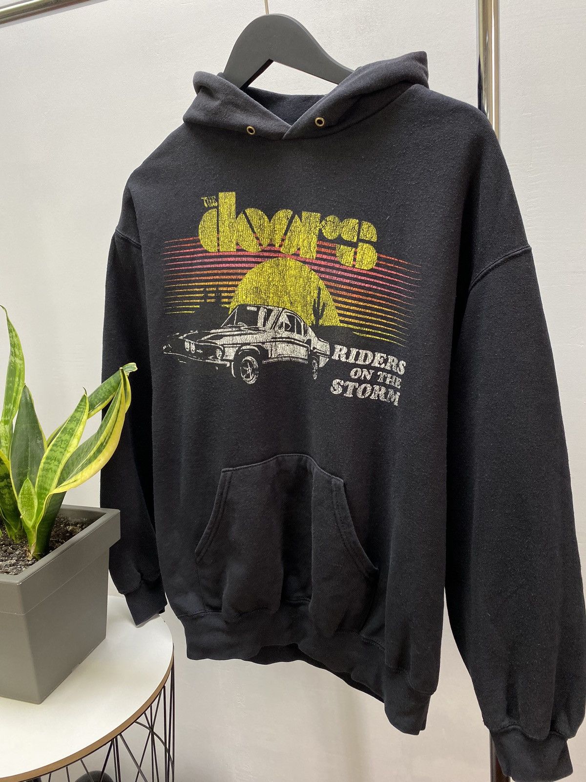 Band Tees × Vintage Vintage The Doors Riders On The Storm Hoodie Size US L / EU 52-54 / 3 - 2 Thumbnail
