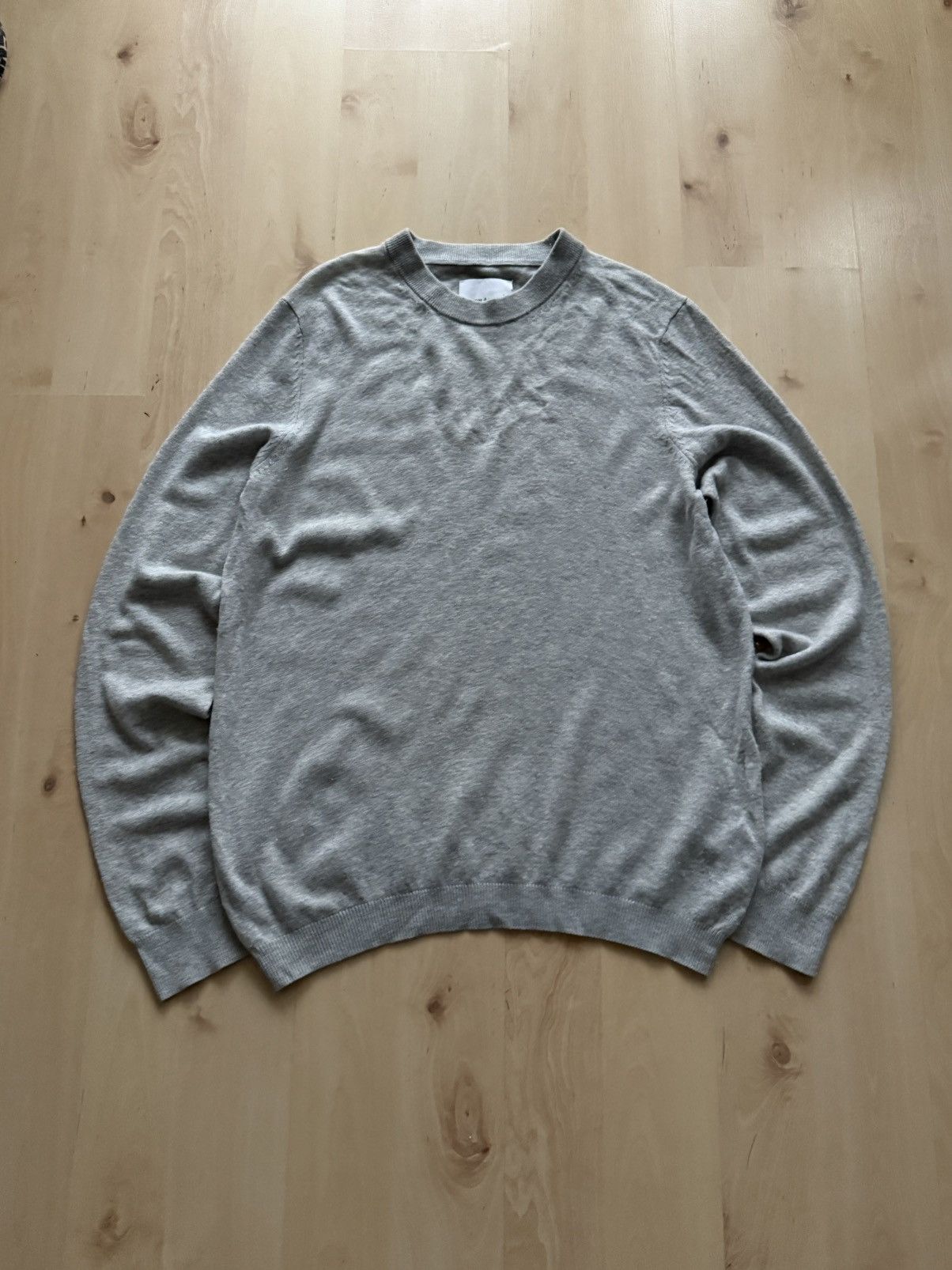 Samsoe Samsoe Samsoe Samsoe Gees o-n lambswool melange grey sweater Size US L / EU 52-54 / 3 - 1 Thumbnail