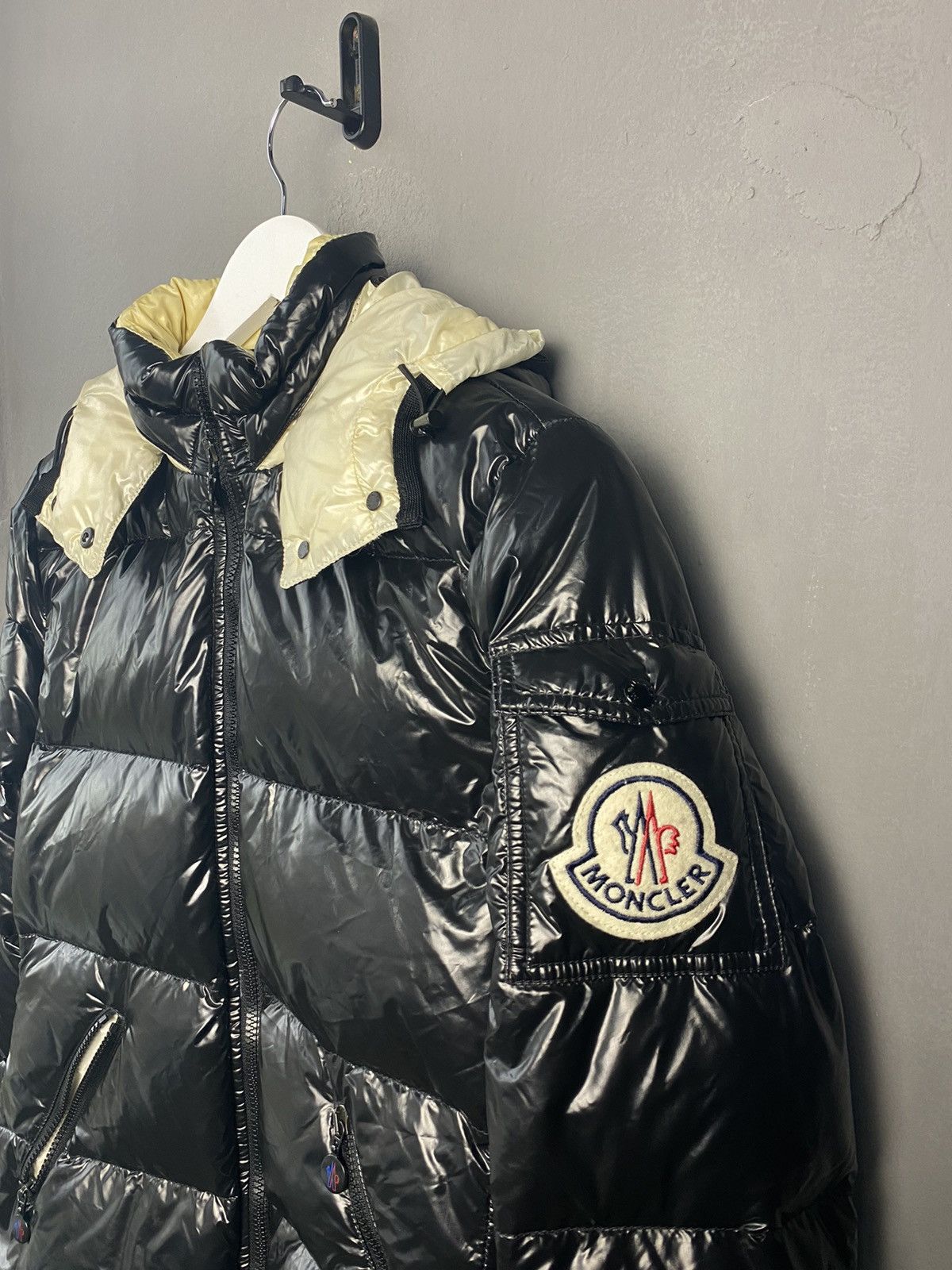 Moncler MONCLER Badia Authentic Black Big Logo Down Jacket Womens Size M / US 6-8 / IT 42-44 - 5 Thumbnail