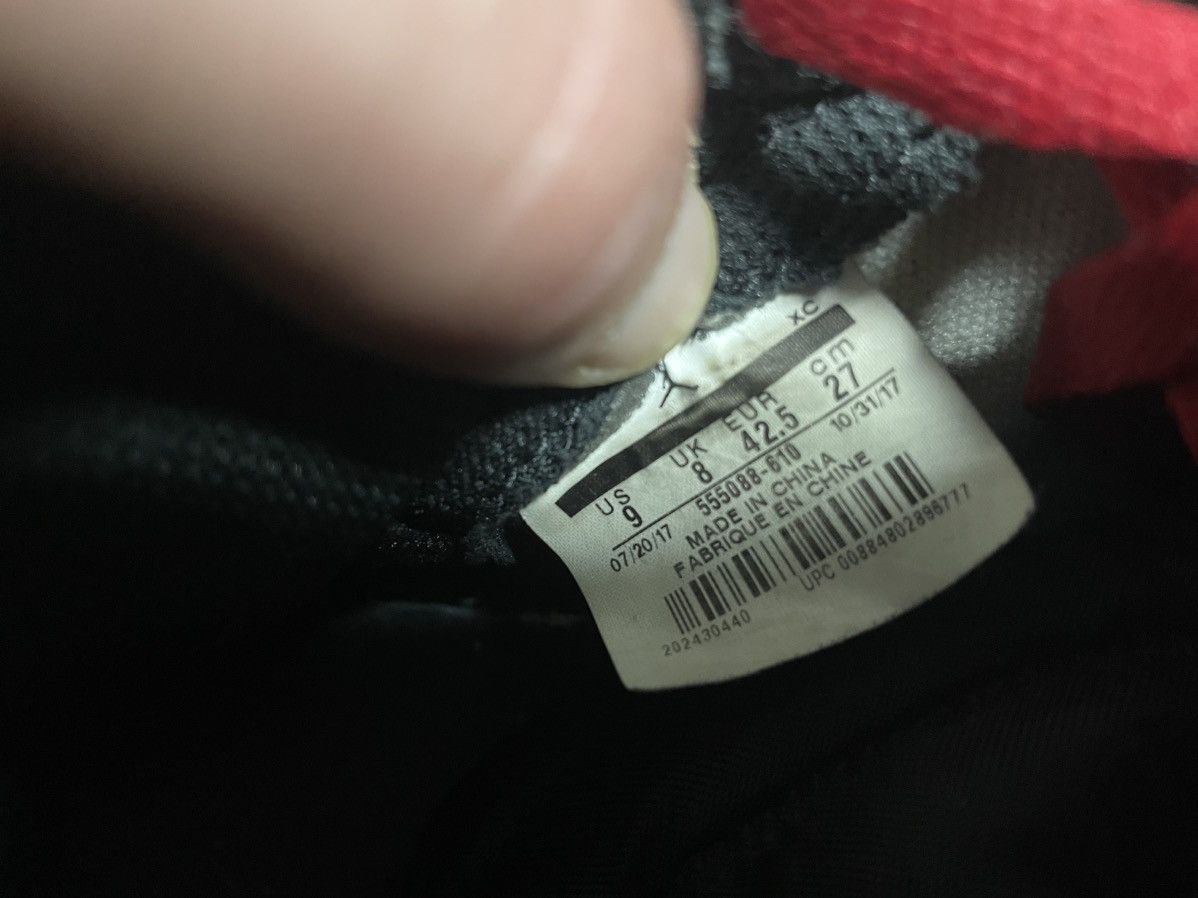 Jordan Brand × Nike Nike Air Jordan 1 Retro OG High “Bred Toe” Size US 9 / EU 42 - 16 Thumbnail