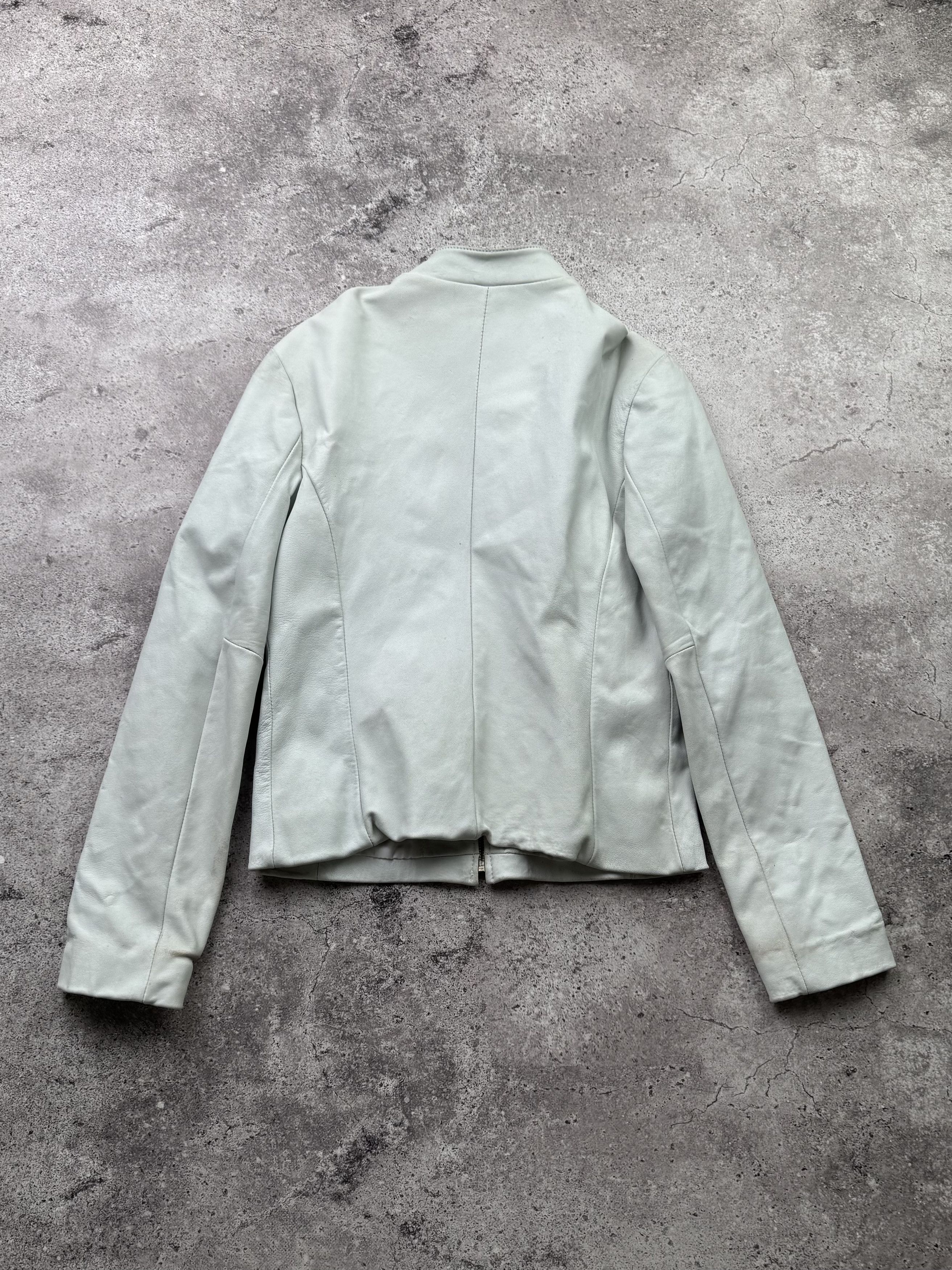 Japanese Brand Vintage Cropped Leather Jacket(V151)C647 Size M / US 6-8 / IT 42-44 - 13 Thumbnail