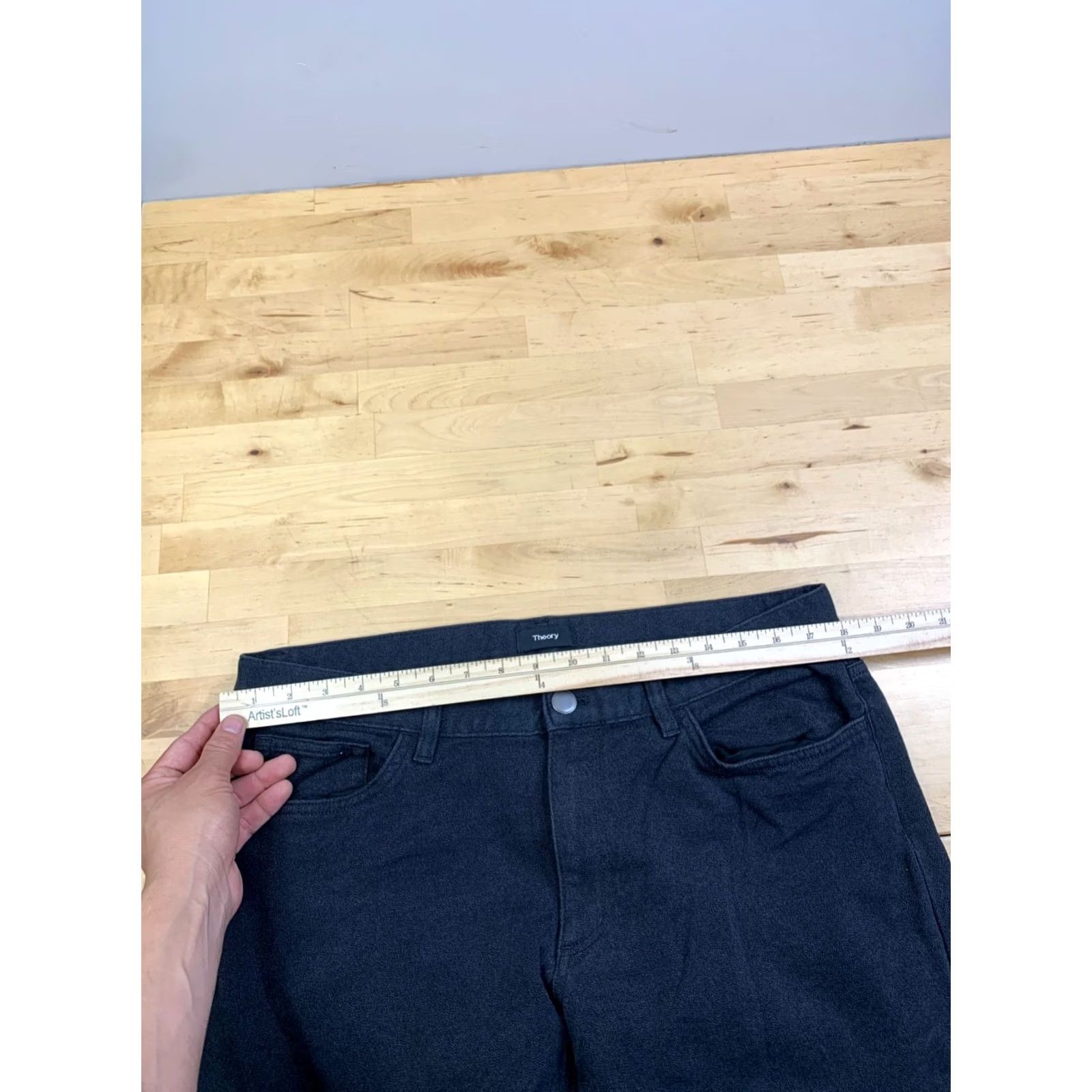 Theory Theory Pants Men 36x28 Charcoal Gray Chino Straight Casual Business 13103 Size US 36 / EU 52 - 5 Thumbnail
