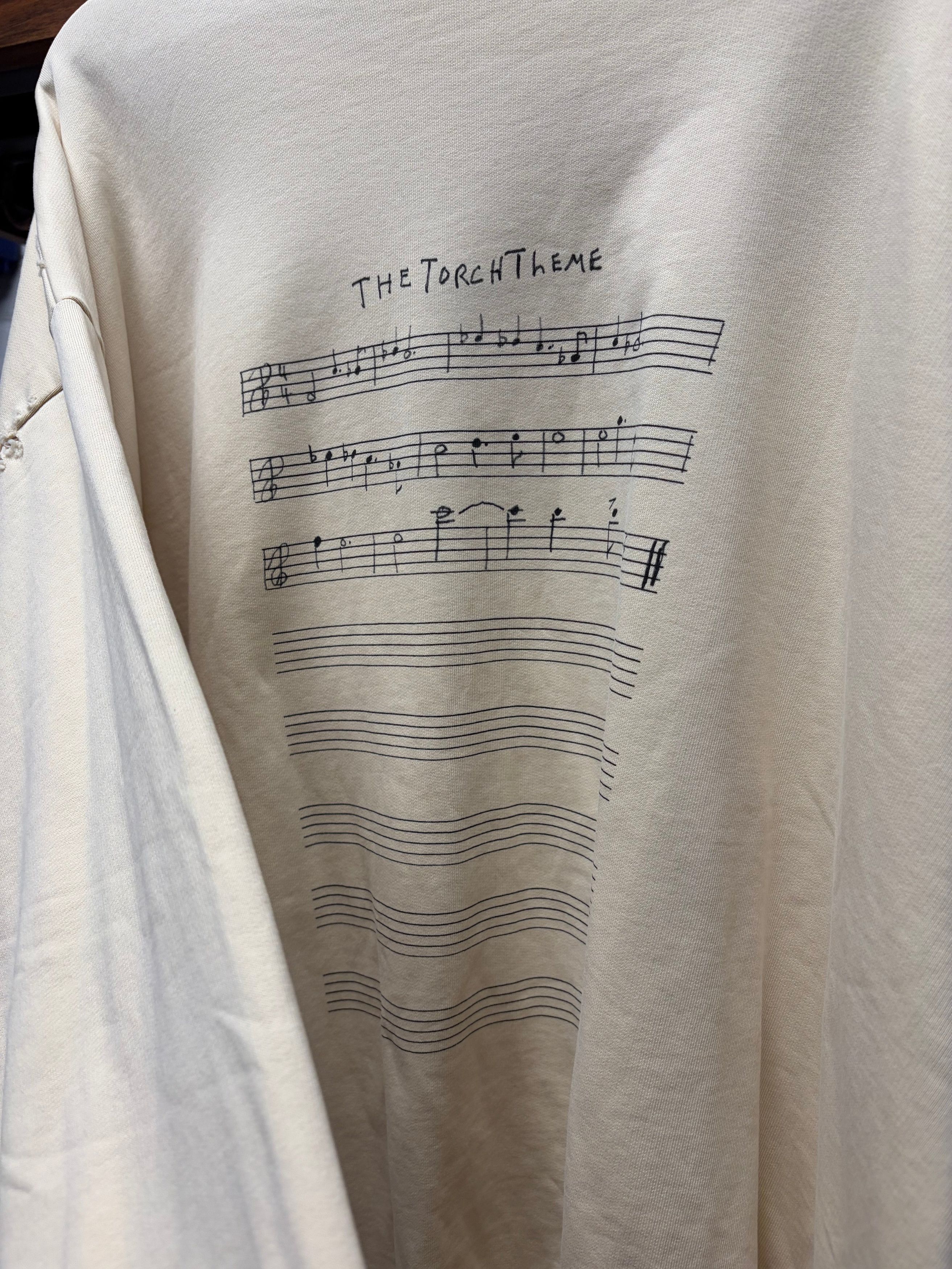 Balenciaga 1/350 Balenciaga Music x Angelo Badalamenti ‘The Torch Theme’ Sweatshirt Size US M / EU 48-50 / 2 - 2 Thumbnail