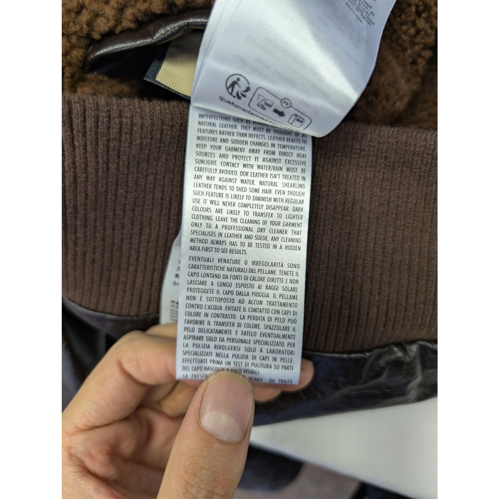 Gucci o1rshd1 Reversible Soft Calf Jacket in Dark Brown/Mix Size US L / EU 52-54 / 3 - 19 Thumbnail