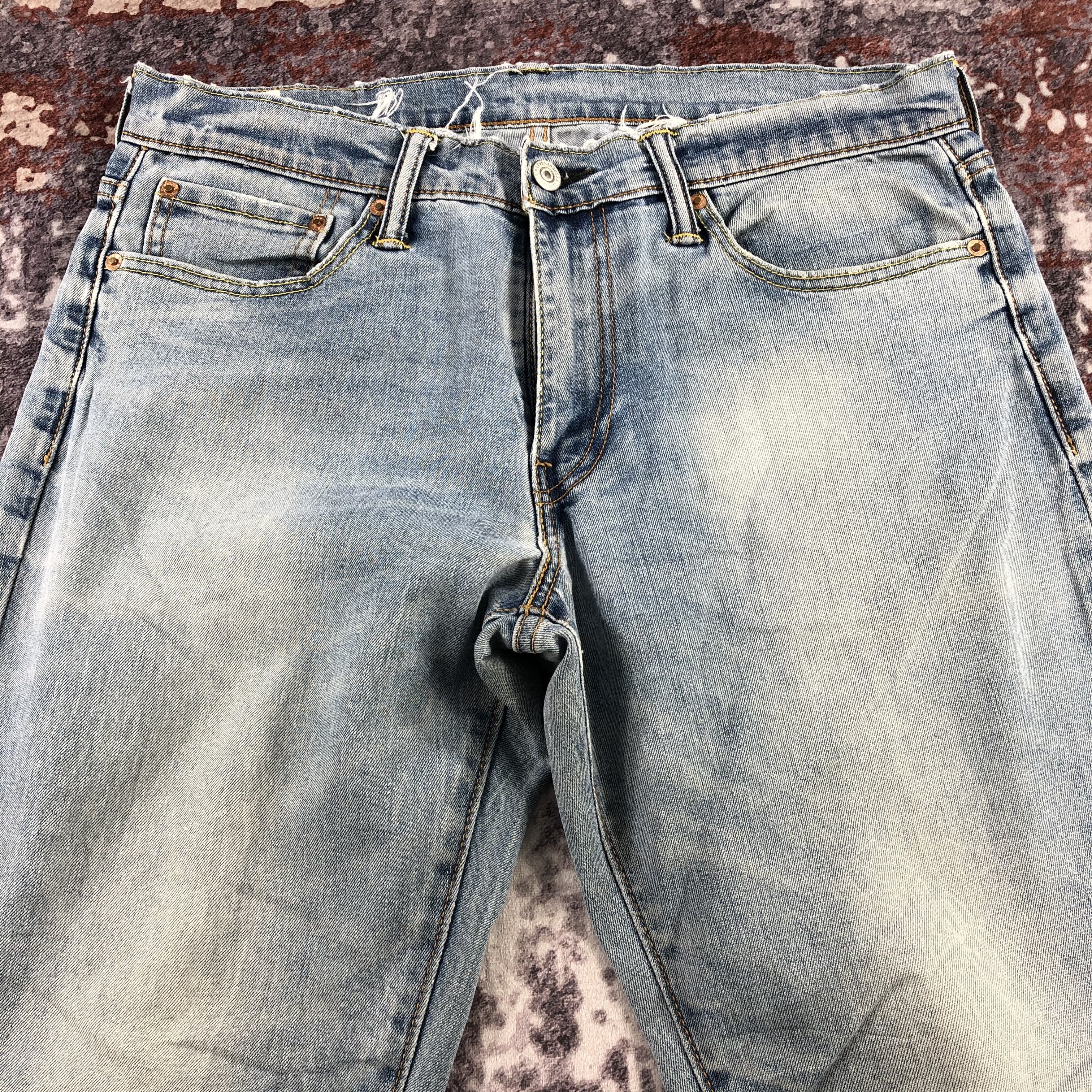 Levi's × Vintage Vintage Light Wash Levis 511 Jeans-JM2796 Size US 33 - 3 Thumbnail
