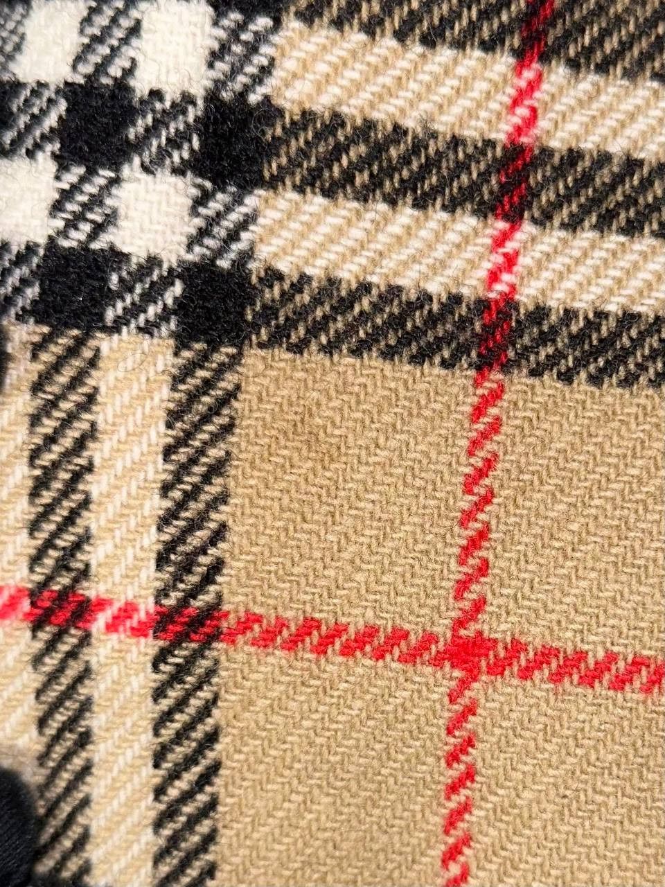 Burberry × Vintage Burberrys' Skirt Plaid Wool Classic Vintage straight midi Size 36" / US 14 / IT 50 - 7 Thumbnail