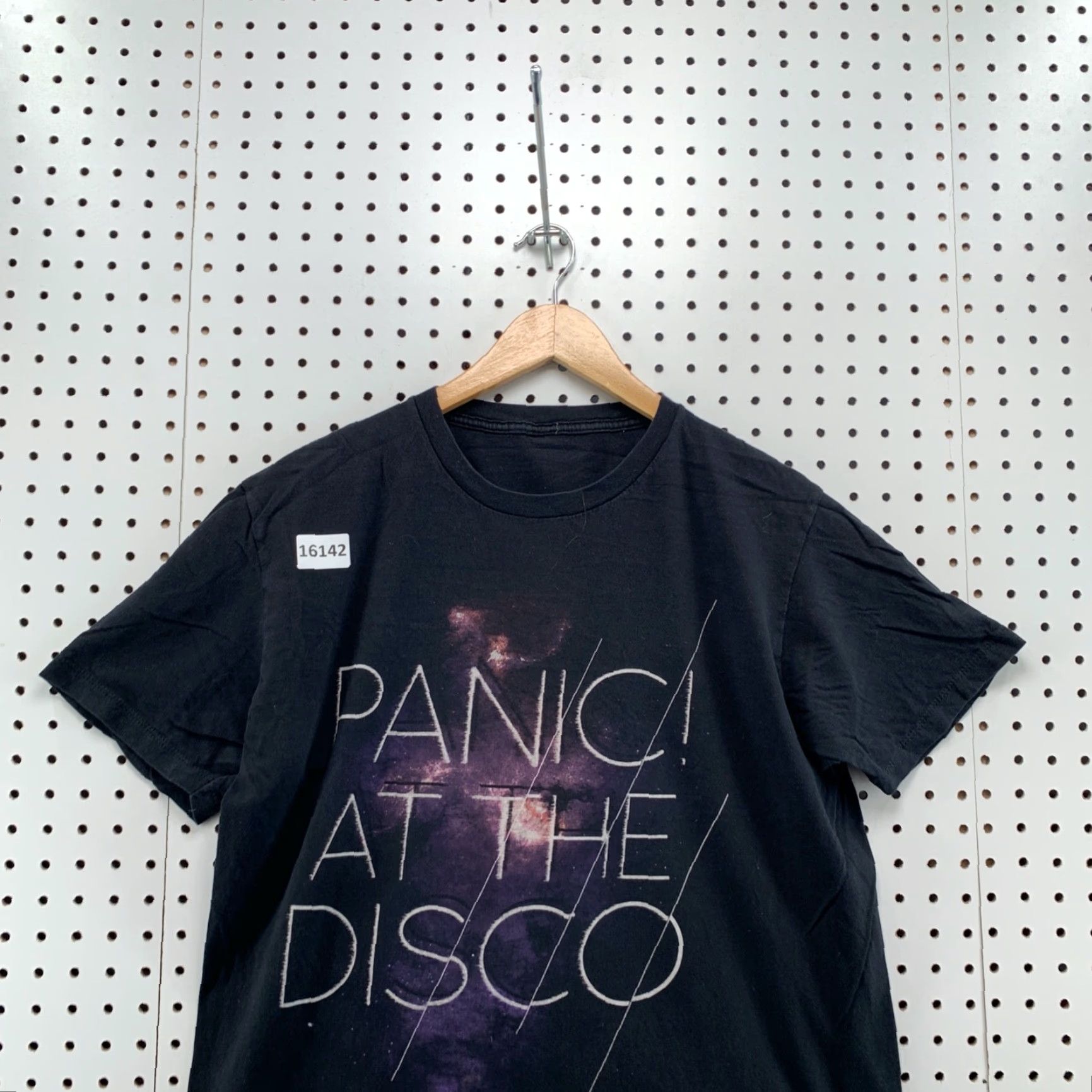 Vintage Panic At The Disco Shirt Adult Medium Black Short Sleeve Band Tee Size US M / EU 48-50 / 2 - 2 Thumbnail