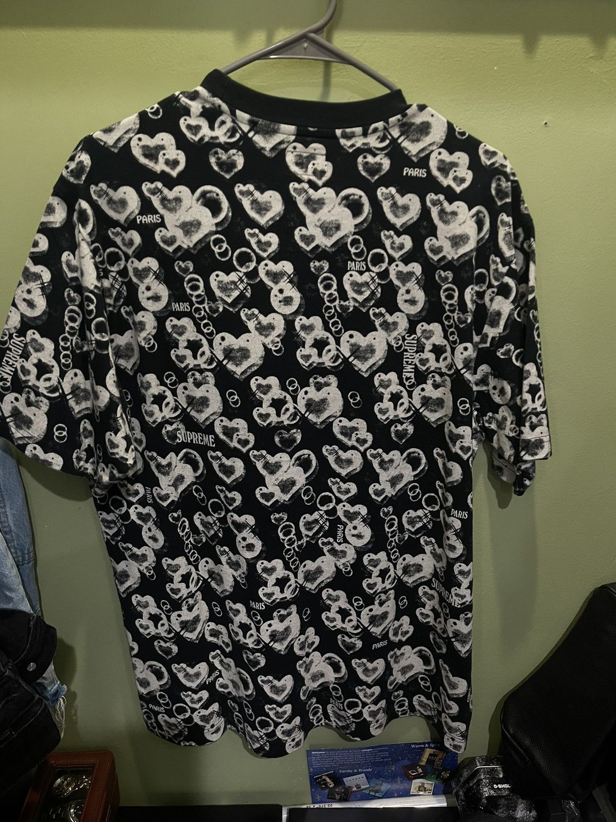 Supreme Supreme Hearts S/S Top Size US M / EU 48-50 / 2 - 2 Thumbnail