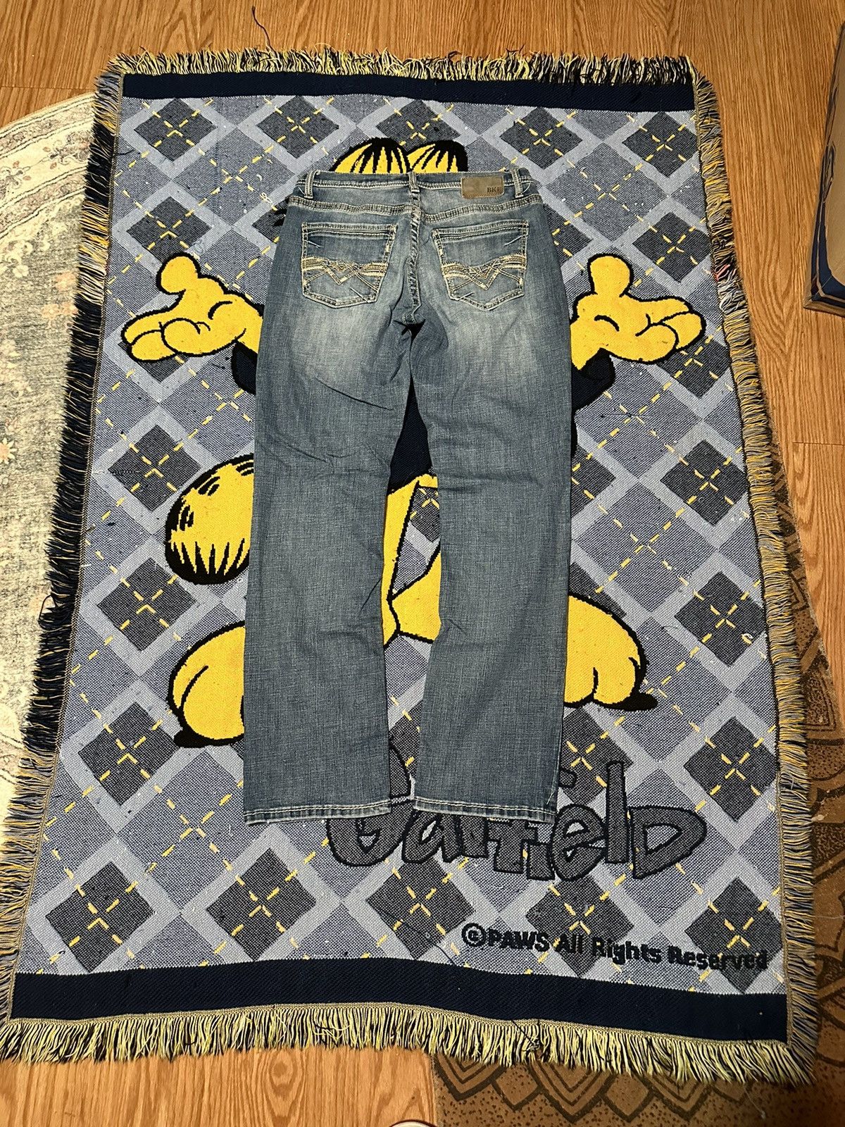 BKE Vintage BKE Denim Cowboy Bootcut Jeans Size US 32 / EU 48 - 4 Thumbnail