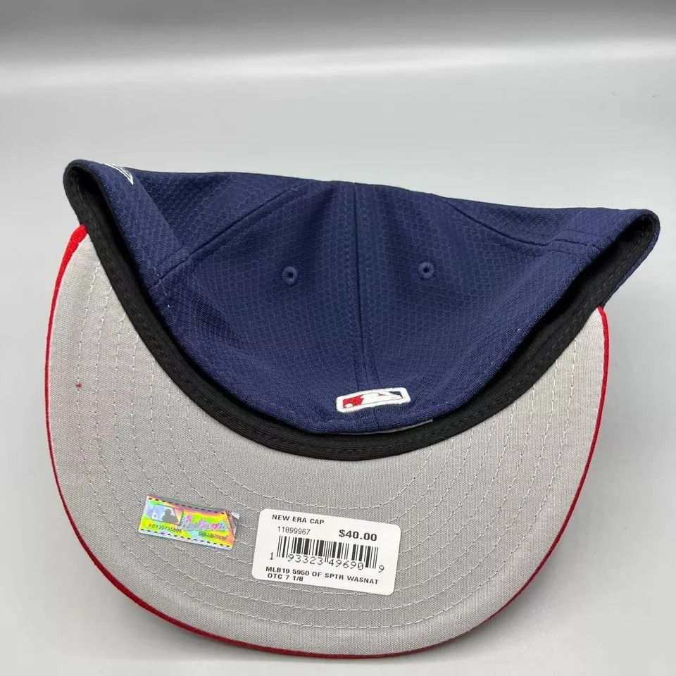 New Era Washington Nationals 7 1/8 Spring Training Fitted Cap New Size ONE SIZE - 6 Thumbnail
