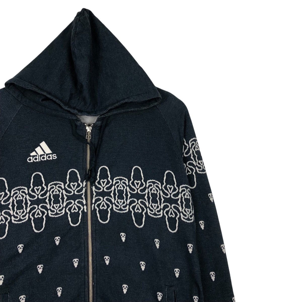 Adidas Adidas Vintage Badana Style Abstract Sweater Hoodie Small Size US S / EU 44-46 / 1 - 5 Thumbnail