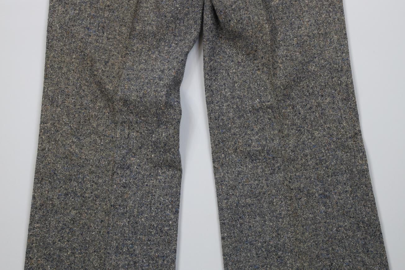 Vintage Vintage 70s Streetwear Wool Tweed Bell Bottoms Pants USA Size US 29 - 14 Thumbnail