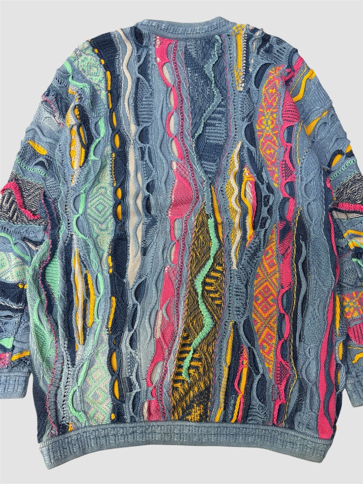 Coogi Vintage COOGI Knitwear 3D Style Sweater Multicolour S Size Size US S / EU 44-46 / 1 - 6 Thumbnail