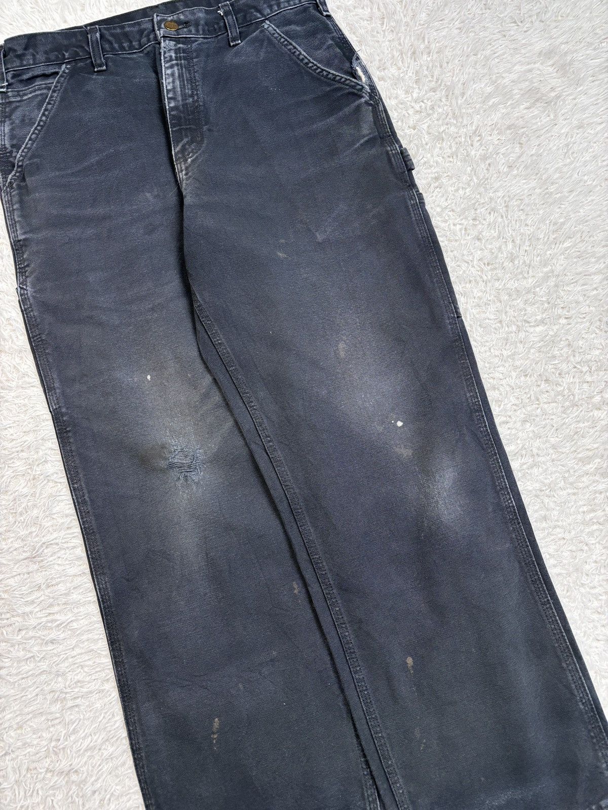 Carhartt × Vintage Vintage Carharrt B11 Jean Size US 31 - 2 Thumbnail