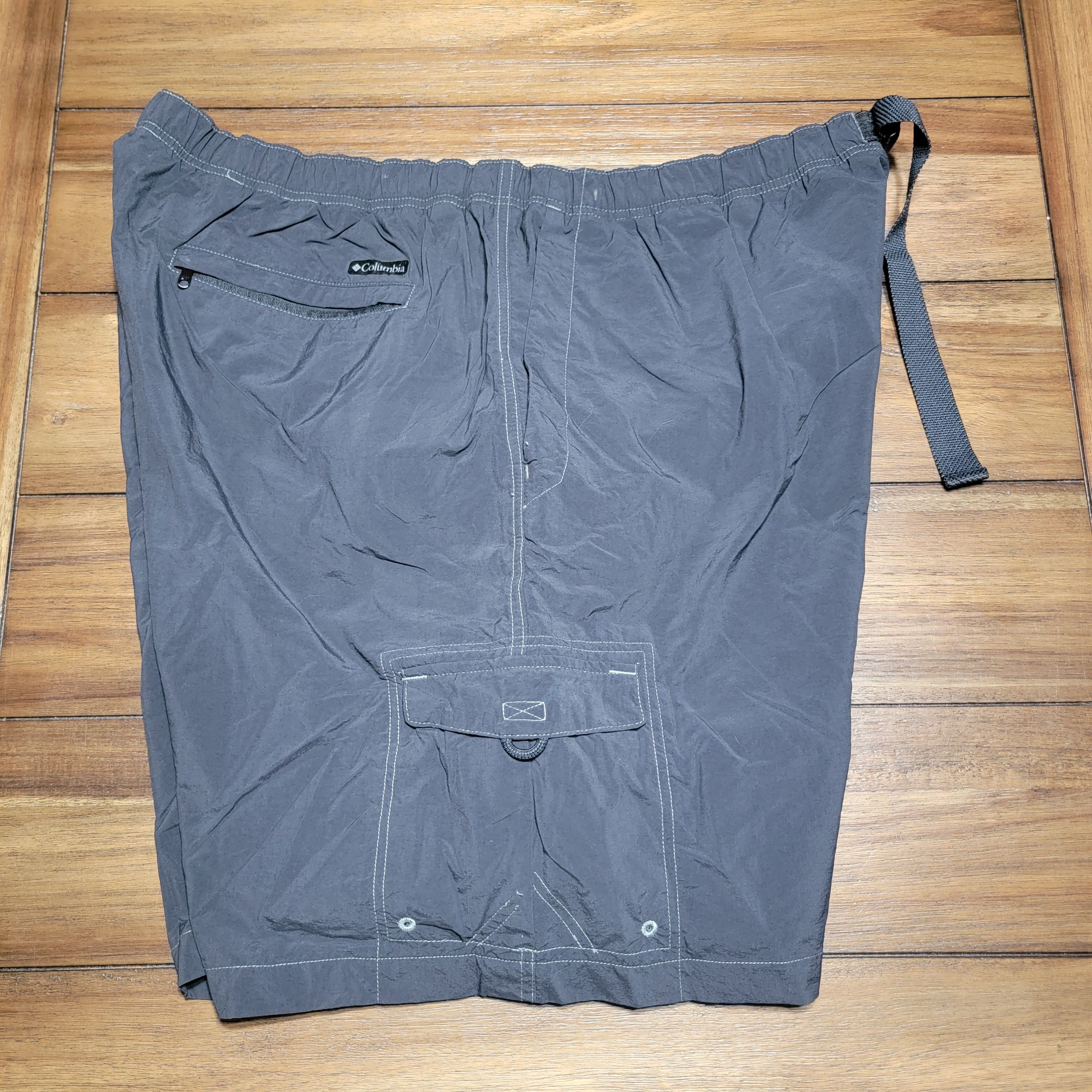Columbia Columbia Sportswear Swim Trunks Black w/ Belt - Size 3X Size US 40 / EU 56 - 3 Thumbnail