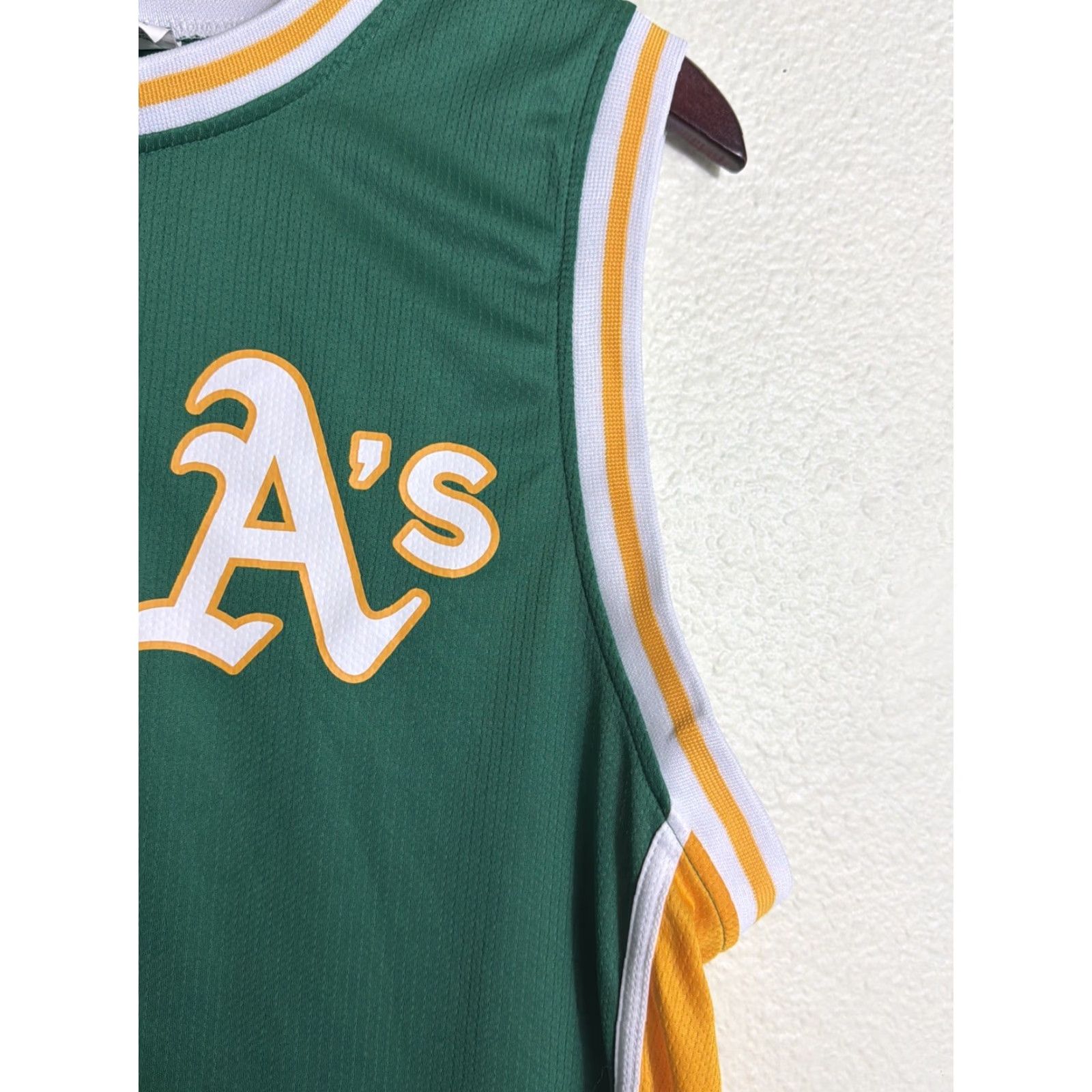 Vintage VINTAGE Sacramento A’s Adult XXL Tank Top Green Yellow Red Hawk Promo Fits Like Mens L Size US XXL / EU 58 / 5 - 5 Thumbnail