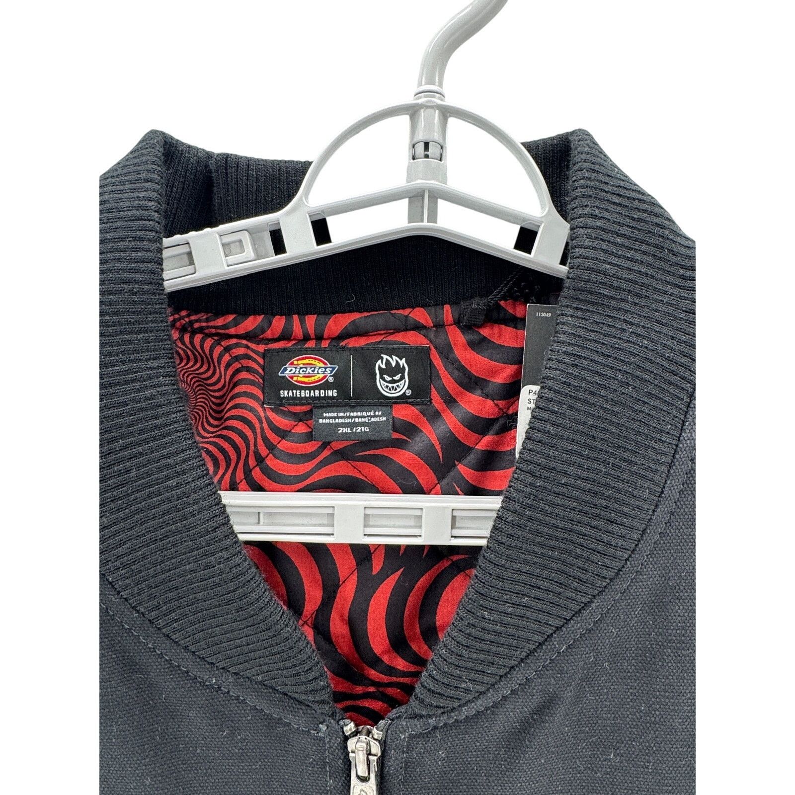 Dickies Dickies X Spitfire Padded Duck Vest Black size 2XL Size US XXL / EU 58 / 5 - 3 Thumbnail