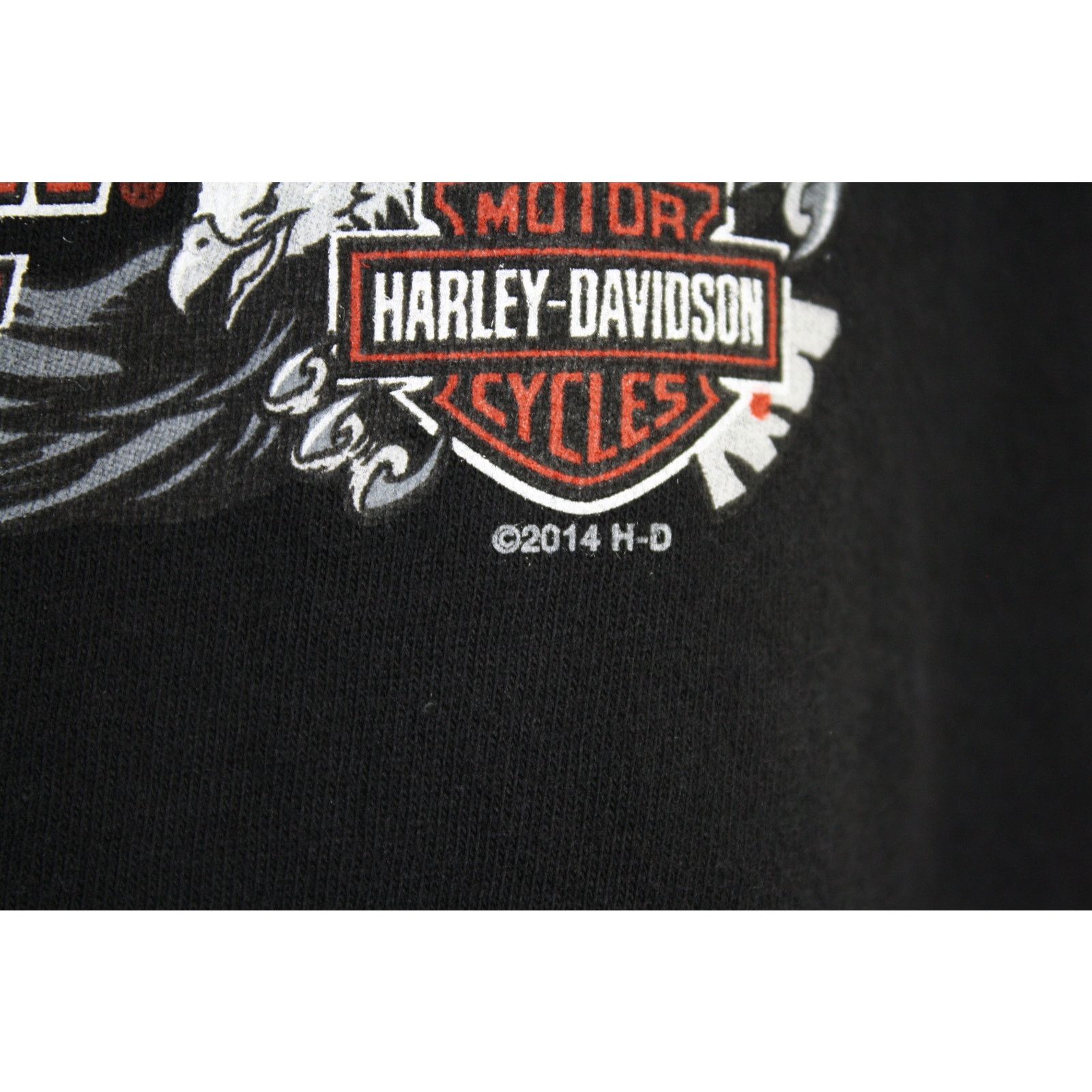 Harley Davidson Harley Davidson 2014 Jester Motorcycle T Shirt XL GA Biker Size US XL / EU 56 / 4 - 5 Thumbnail