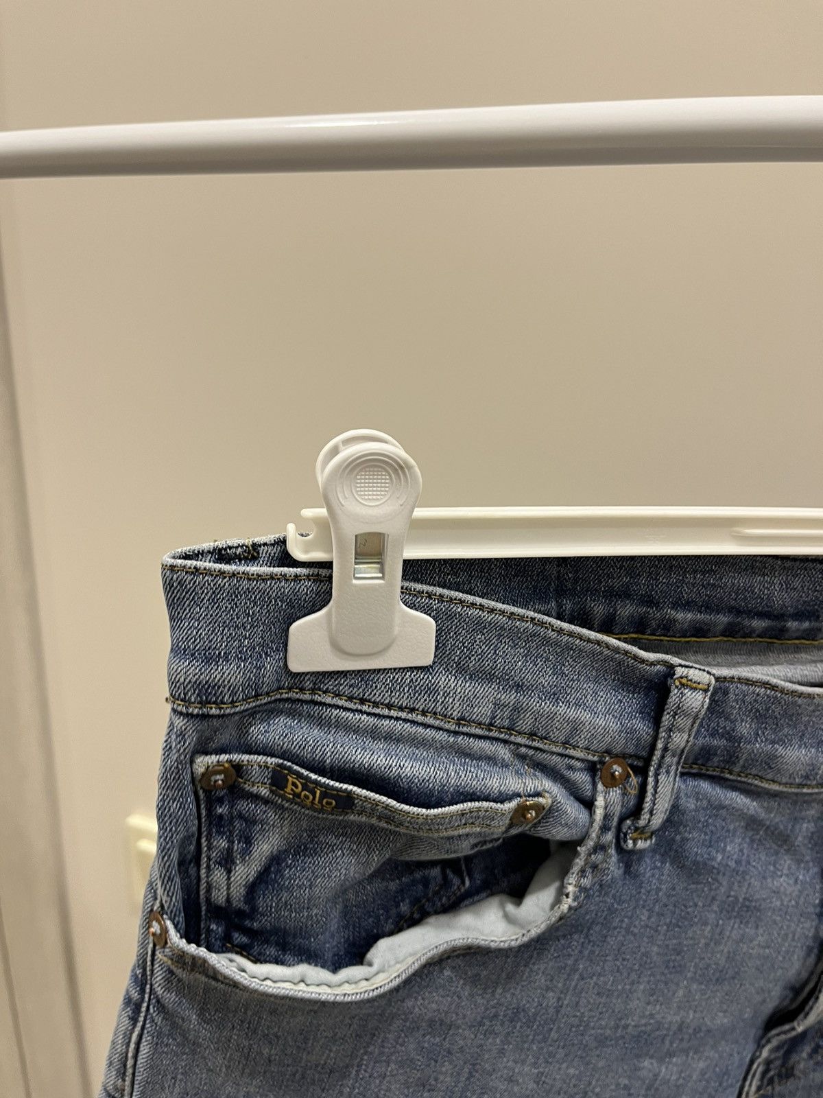 Polo Ralph Lauren Vintage 90s Polo Ralph Lauren Sullivan Jeans Blue Y2K 36/32 Size US 36 / EU 52 - 3 Thumbnail