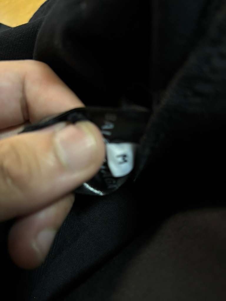 Balenciaga o1rshd1 Q:2 / Baggy Pants / Jeans in Black Size US 32 / EU 48 - 23 Thumbnail