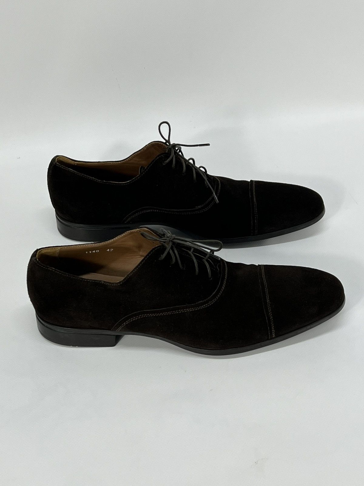 Doucal's Vintage luxury Doucal’s Oxford Suede Shoes Hand Made Size 42 Size US 9 / EU 42 - 1 Thumbnail