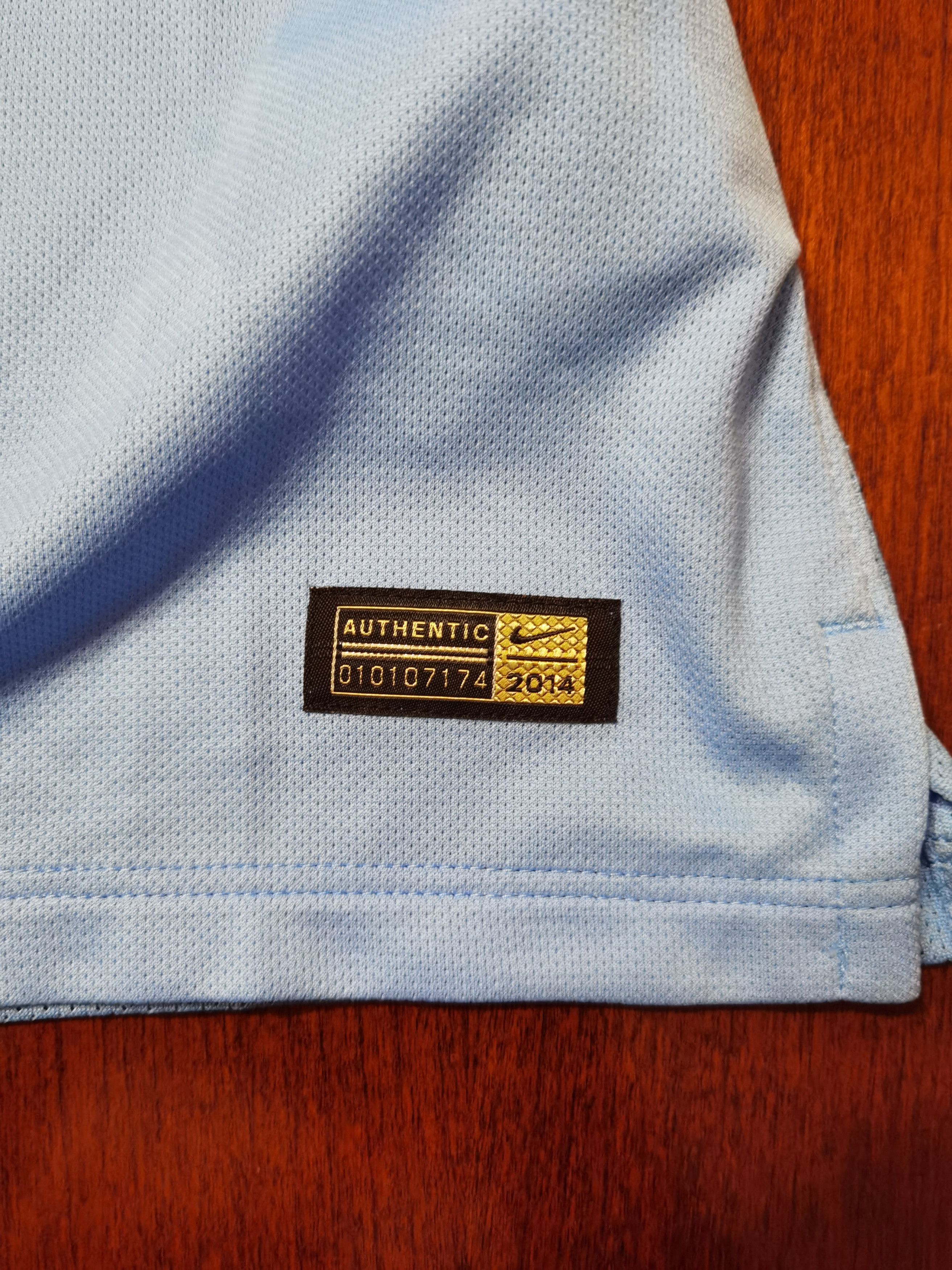 Nike Nike Football Manchester City Authentic Jersey 2014/15 Size US L / EU 52-54 / 3 - 7 Thumbnail