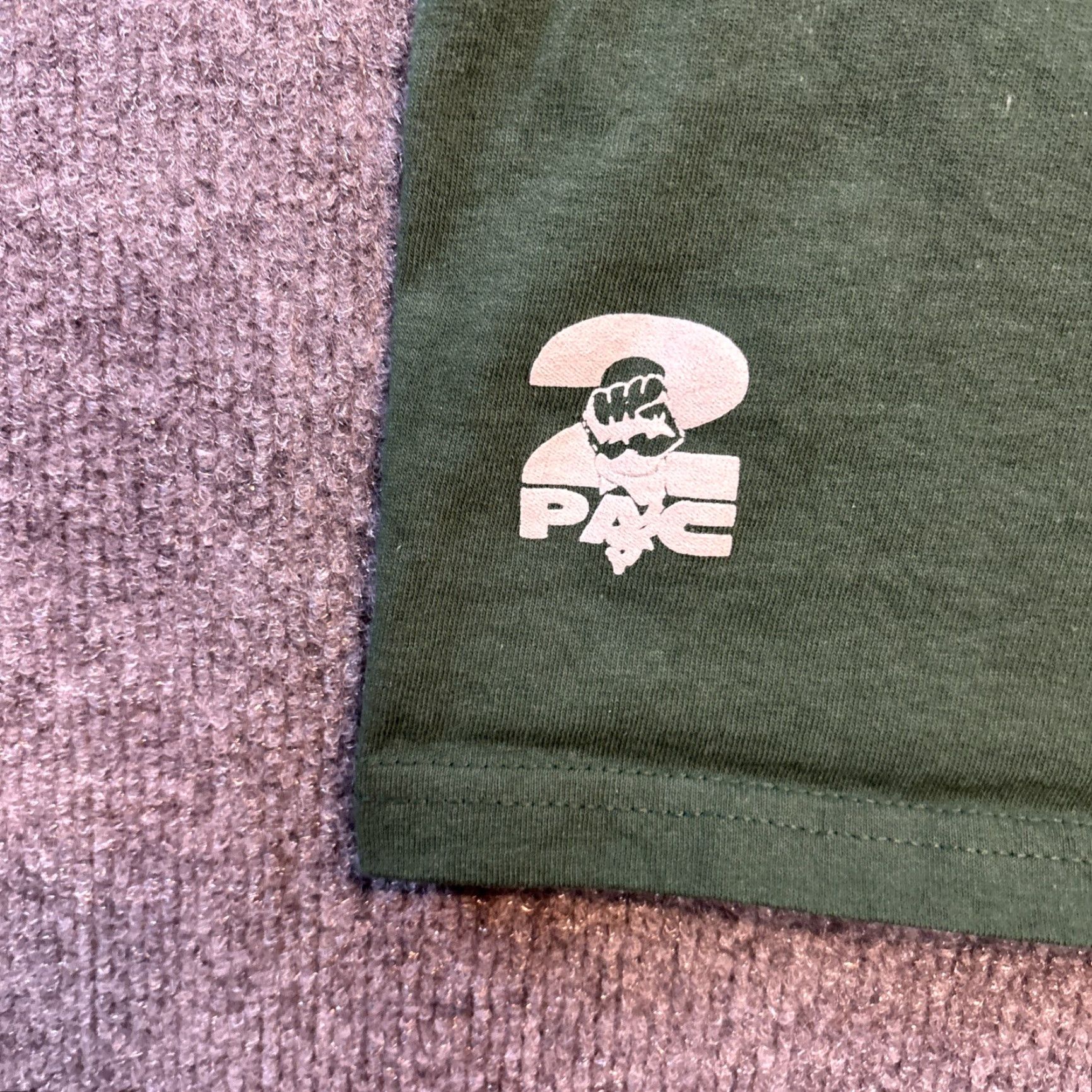 Primitive Primitive Skateboarding Tupac Shakur 2PAC T-Shirt Men M Green 90s Hip Hop Logo Short Sleeve Crew Neck Cotton Knit Vintage No Size US M / EU 48-50 / 2 - 3 Thumbnail