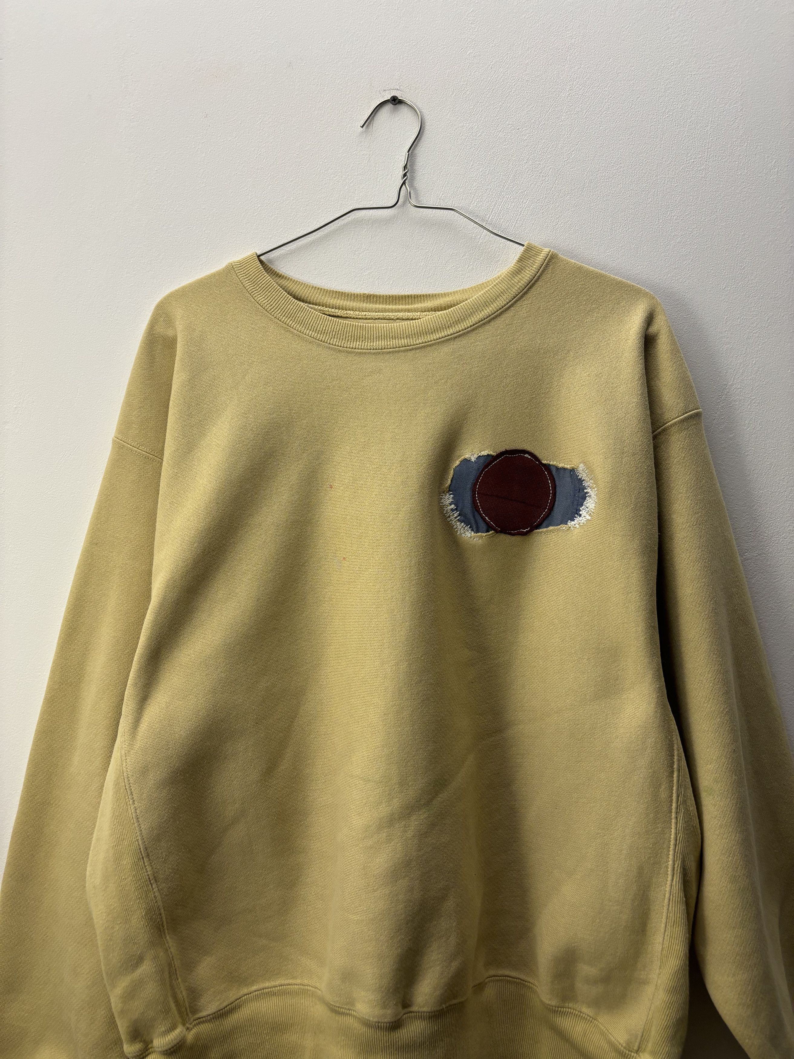 Champion × Japanese Brand Vintage Champion Reverse Weave Patched Sweatshirt Size US L / EU 52-54 / 3 - 2 Thumbnail