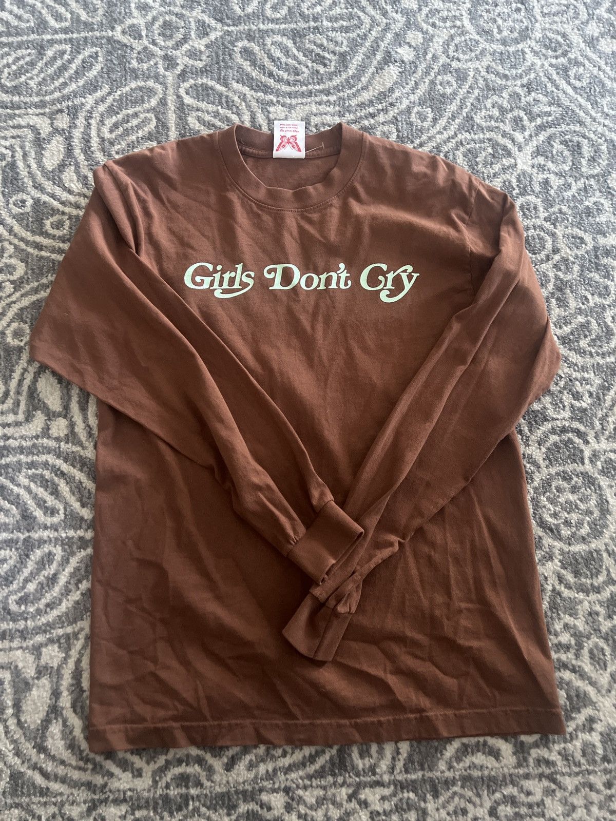 Girls Don’t Cry Brown Longsleeve - Butterfly