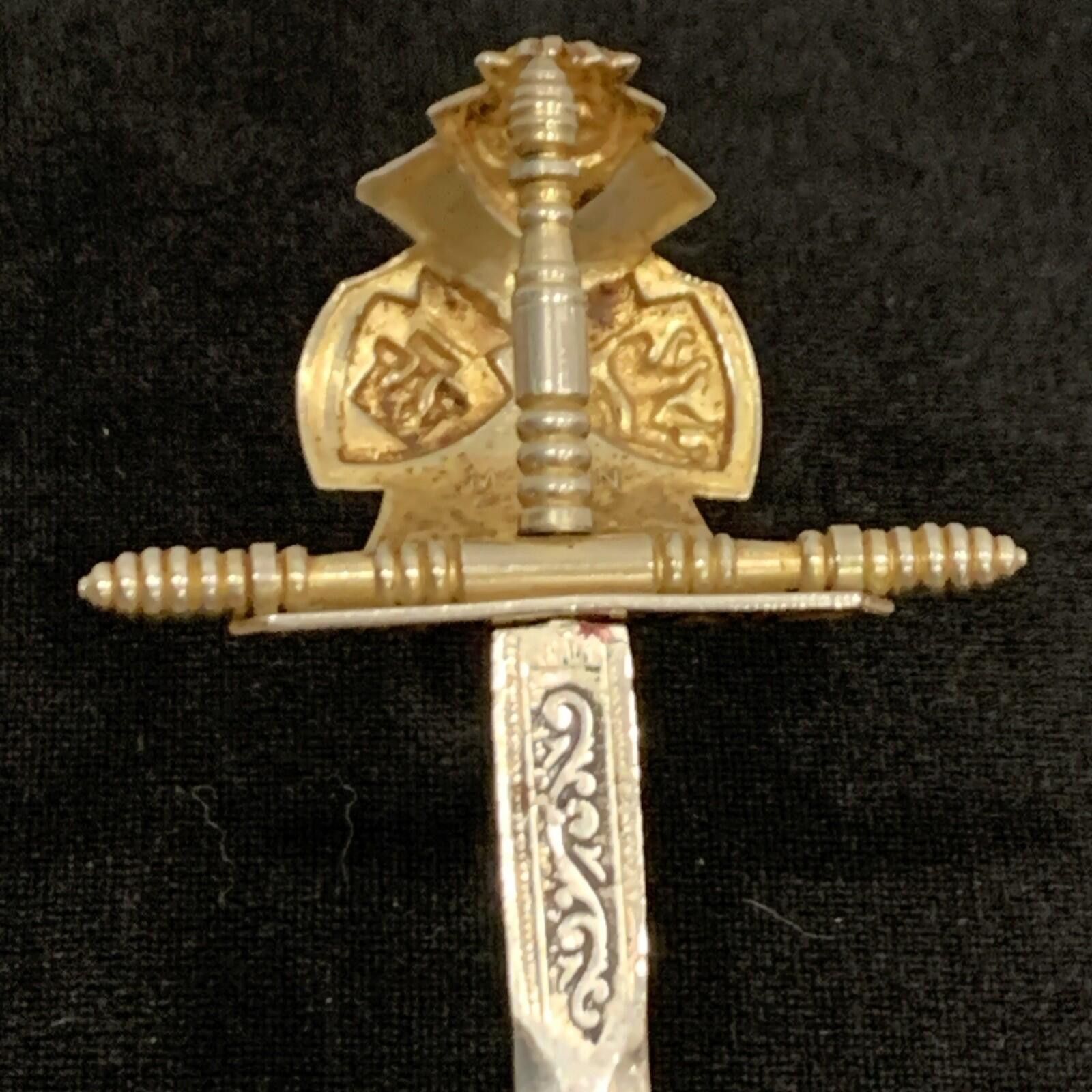 Other Vintage Toledo Spain Sword Letter Opener Rapier Souvenir 8” Size ONE SIZE - 9 Thumbnail