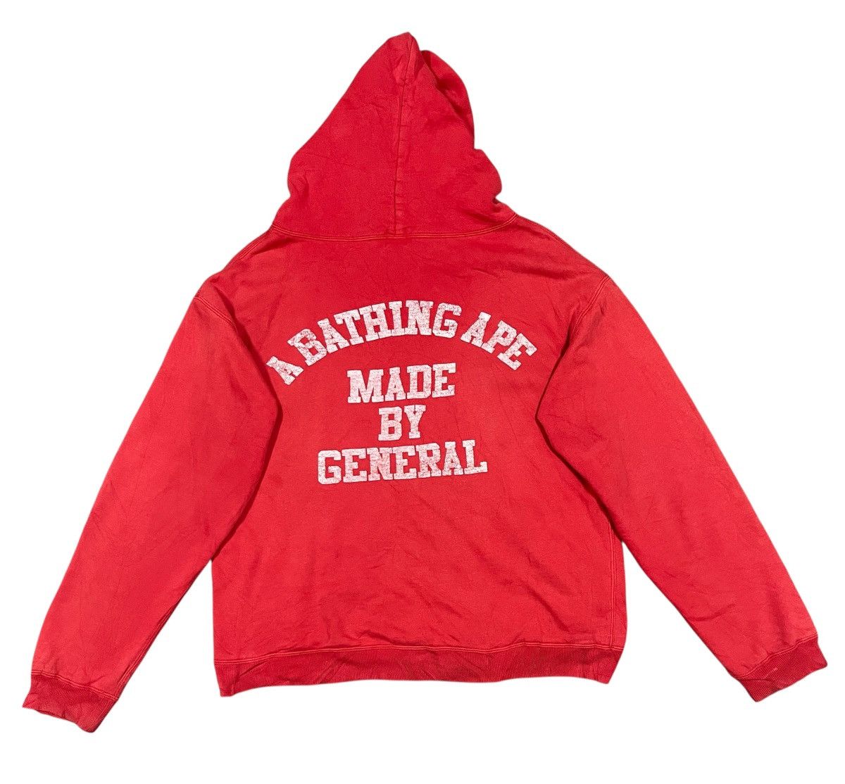 Bape Vintage A bathing ape general hoodie colour sun faded Size US L / EU 52-54 / 3 - 7 Thumbnail