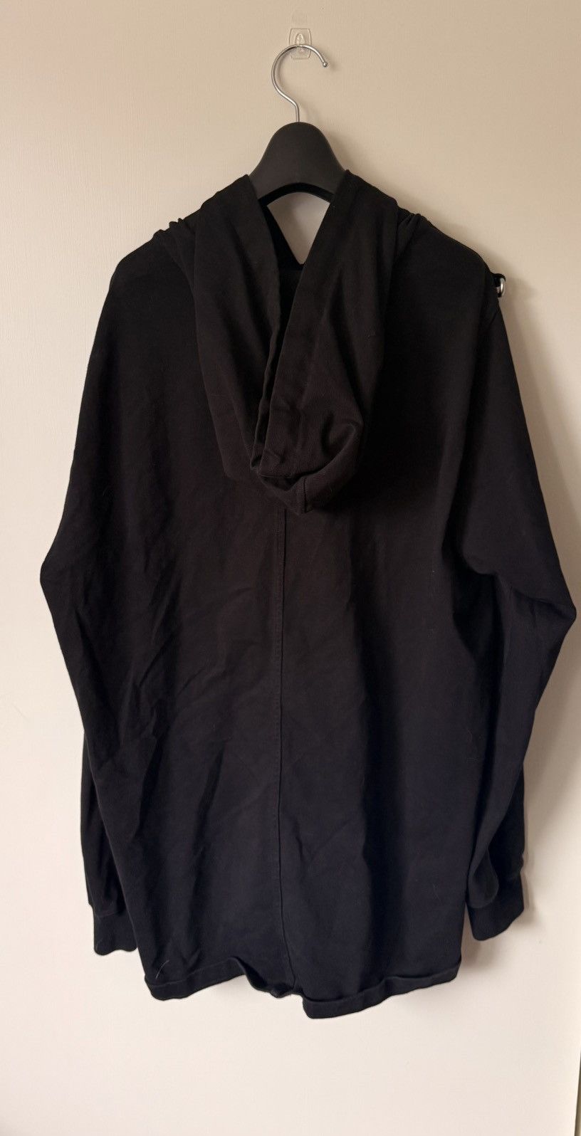 Rick Owens Rick Owens Black Hardware Hoodie Size US XXL / EU 58 / 5 - 2 Thumbnail