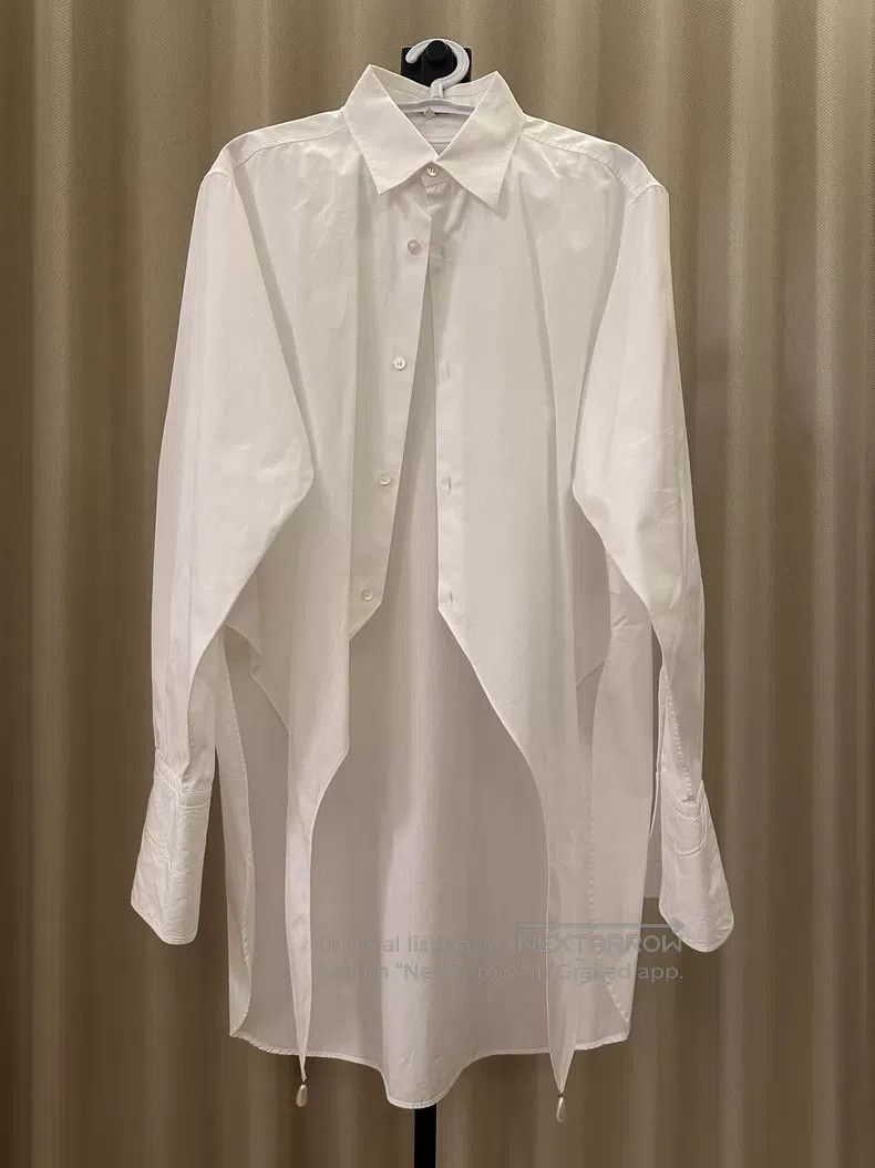Loewe Loewe White Women's Shirt, 100% Cotton Size S / US 4 / IT 40 - 1 Thumbnail