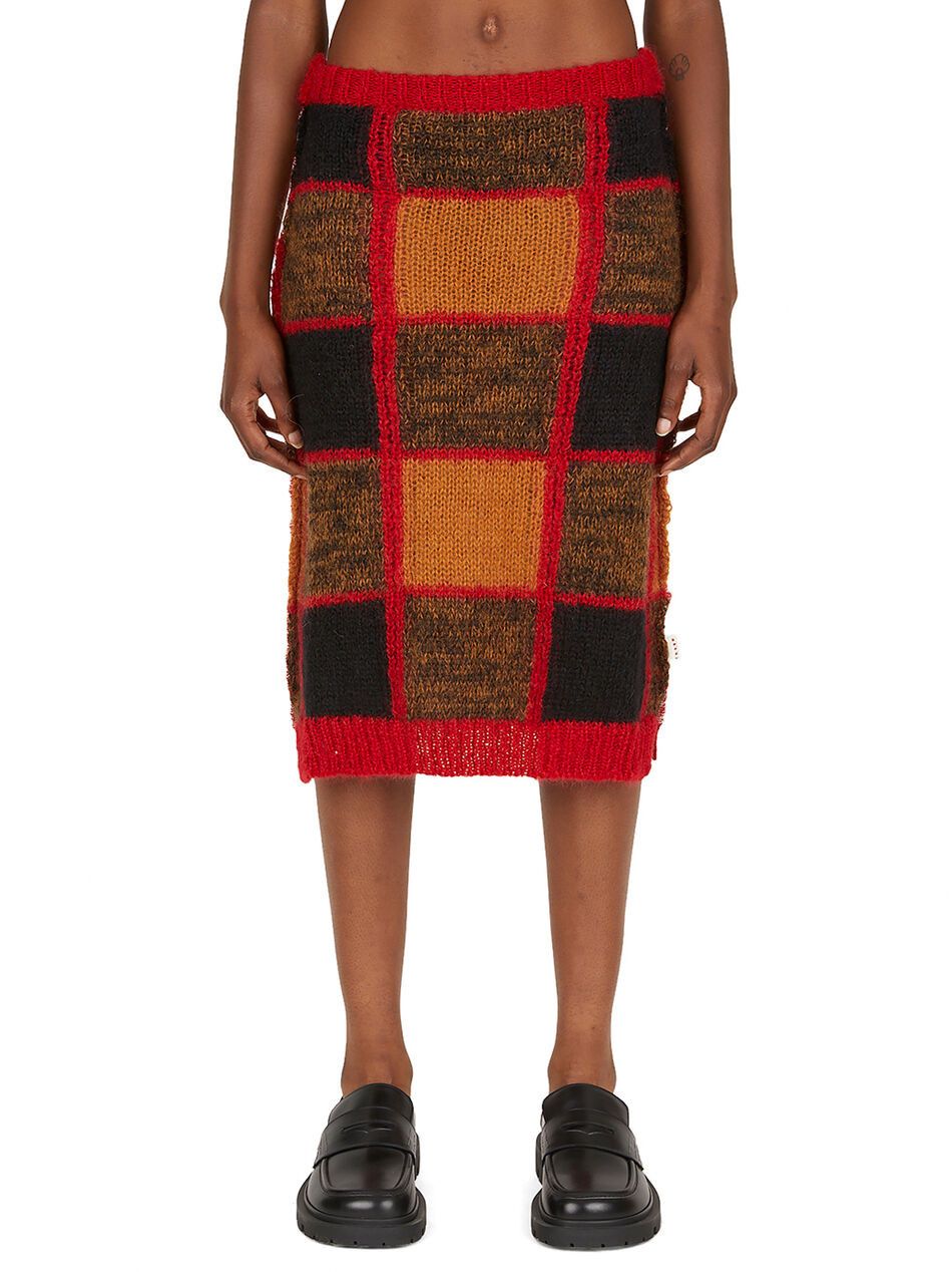 Marni o1y1125 Midi Skirt in Multicolor Size 27" / US 4 / IT 40 - 1 Thumbnail