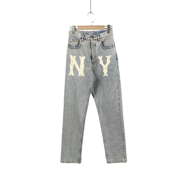 Gucci Gucci MLB Collaboration Denim Pants Size US 26 / EU 42 - 1 Thumbnail