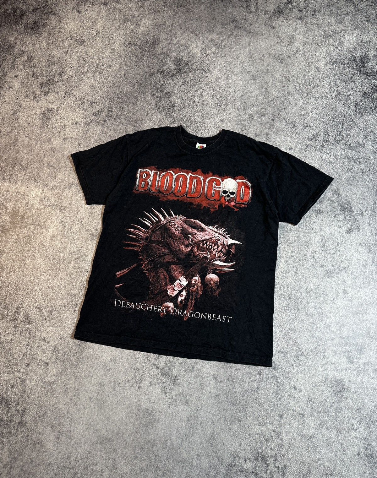 Band Tees Y2K Avant Garde Blood God T-shirt Opium Metal Rock L Rare Size US L / EU 52-54 / 3 - 2 Thumbnail
