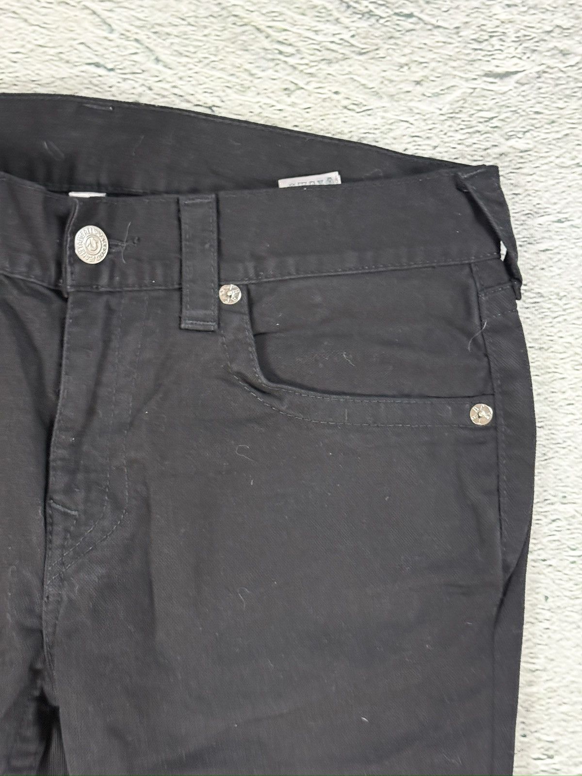 True Religion True Religion vintage jeans slim black Y2K Size US 33 - 9 Thumbnail