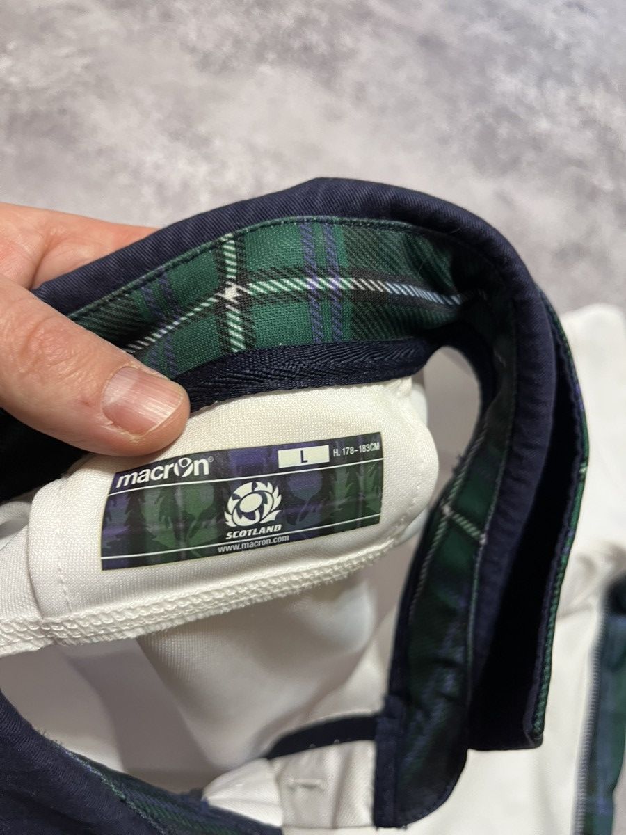 Macron Macron Scotland 2015 rugby world champion jersey Size US L / EU 52-54 / 3 - 5 Thumbnail