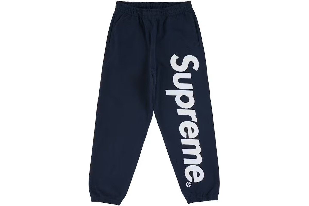 Supreme Supreme Satin Appliqué Sweatpant Size US 36 / EU 52 - 1 Preview