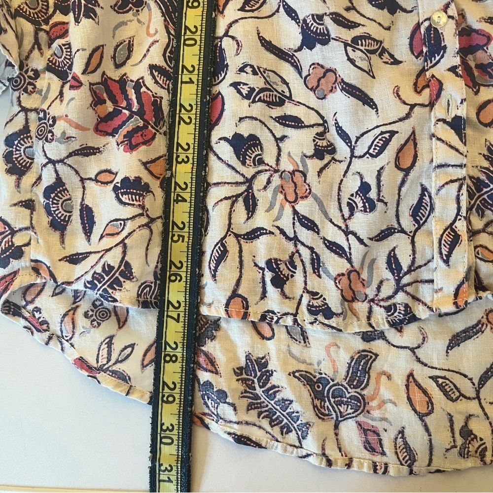 Rachel Zoe Rachel Zoe Linen The Punisher Button Down Shirt Medium Size M / US 6-8 / IT 42-44 - 8 Thumbnail