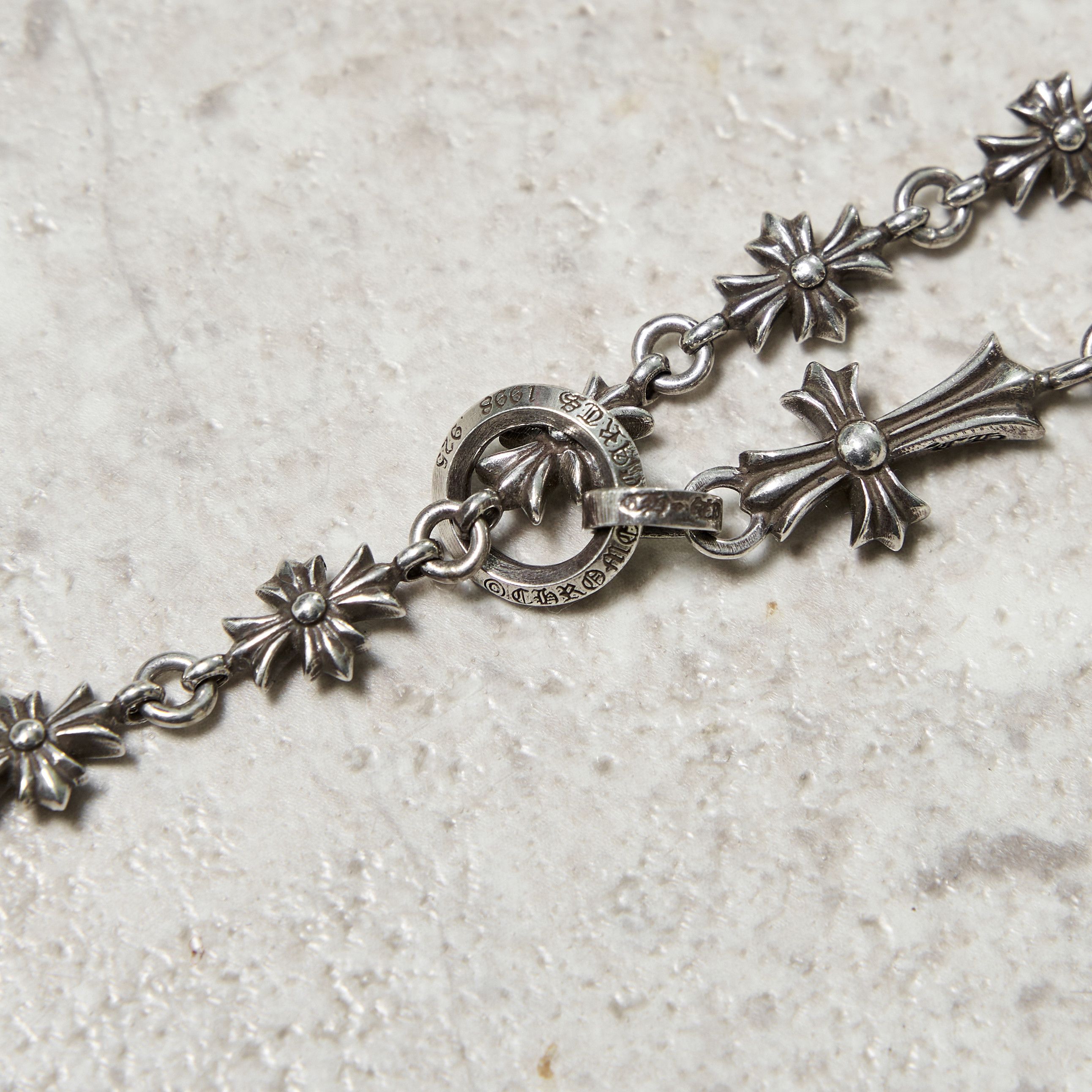 Chrome Hearts CHROME HEARTS Long Multi-Cross Rosary Necklace SILVER Size ONE SIZE - 7 Thumbnail