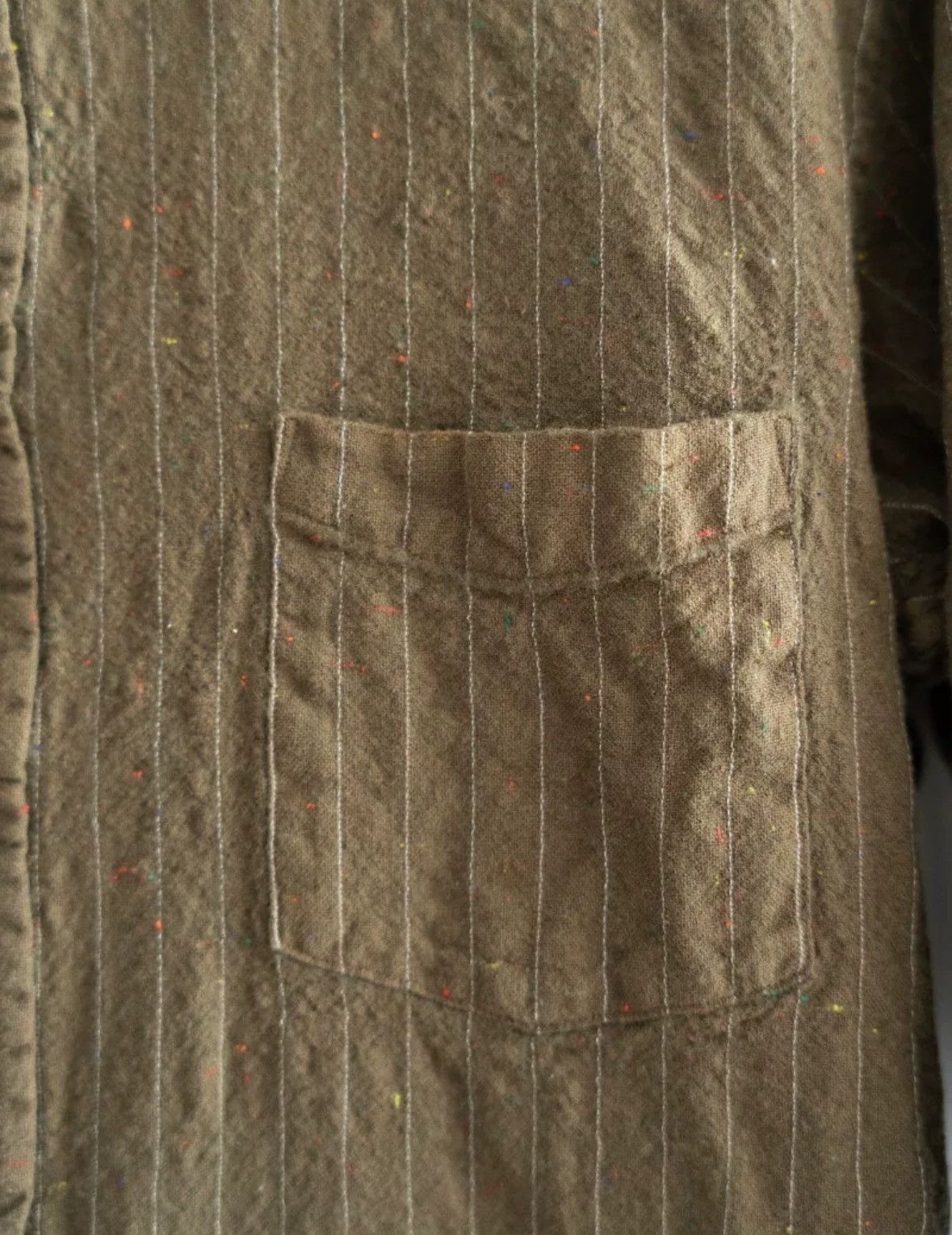 Yohji Yamamoto Yohji Yamamoto 03aw Colorful Dot Stripe Shirt 2412-Nextarrow Size US XL / EU 56 / 4 - 4 Thumbnail