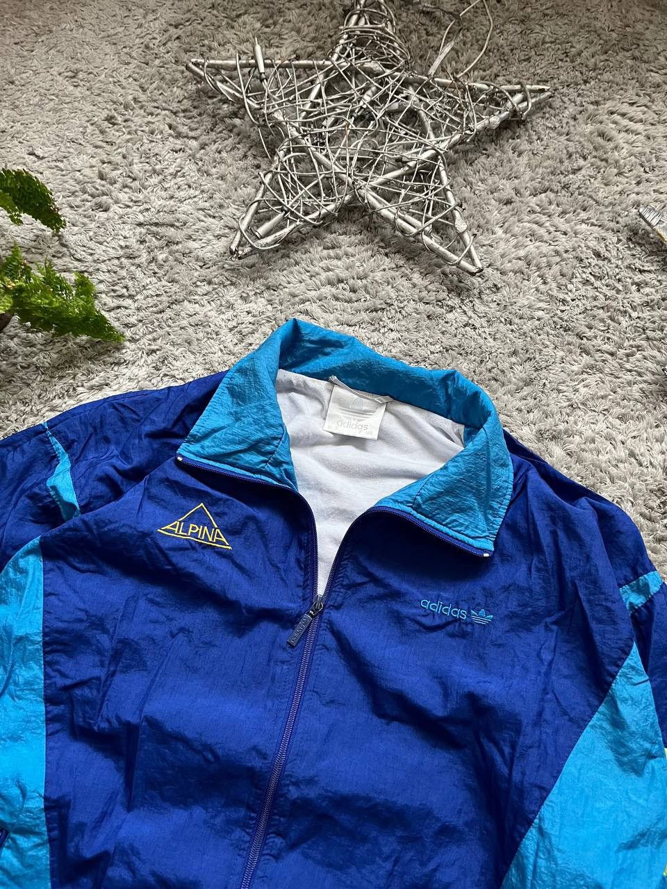 Adidas × Vintage 90s Adidas Light Jacket Vintage Streetwear Rare Logo Size US L / EU 52-54 / 3 - 3 Thumbnail