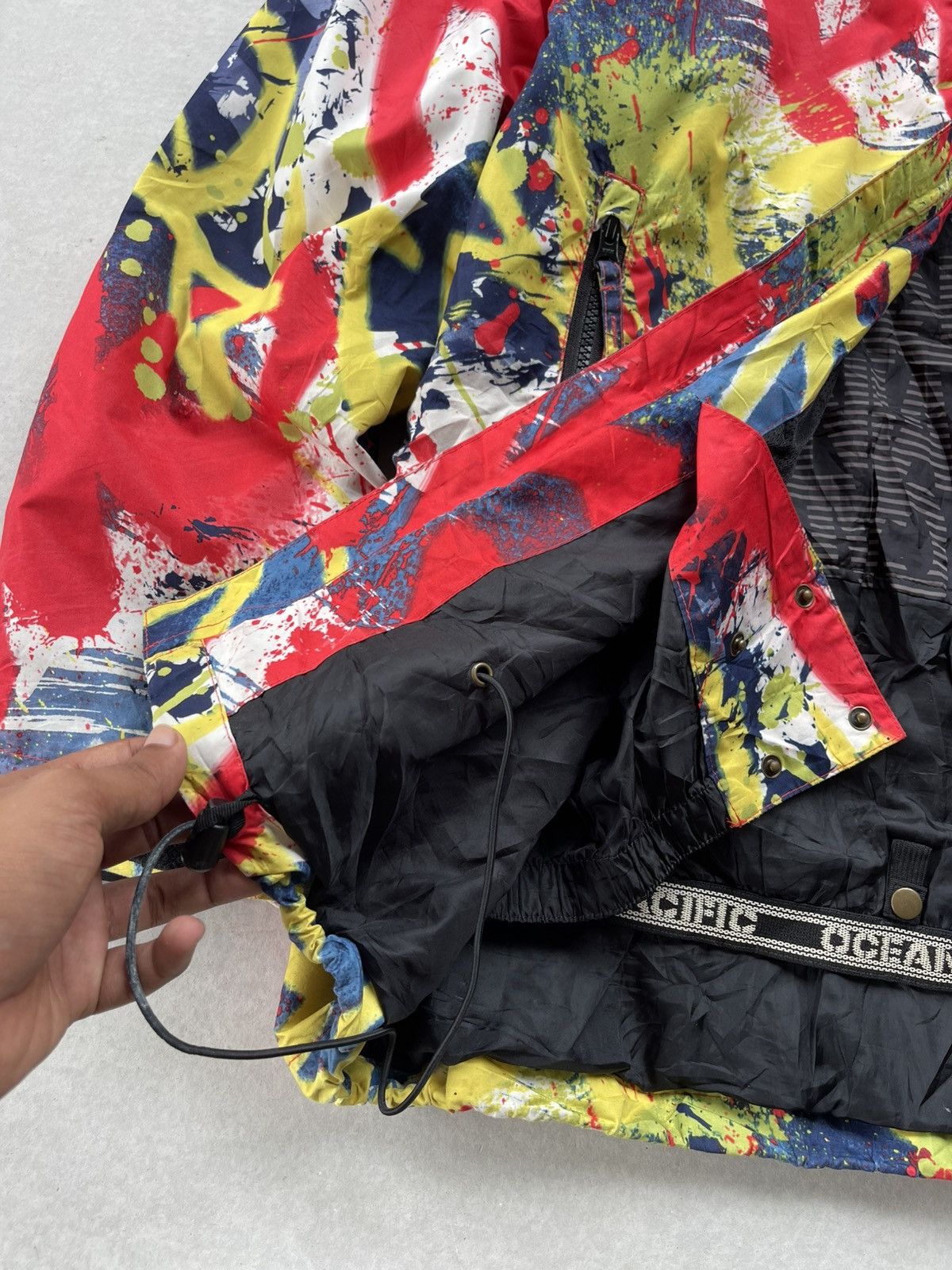 Ocean Pacific 🔥 Ocean Pacific Full Print Multicolor Logo Gopcore Jacket Size US L / EU 52-54 / 3 - 7 Thumbnail