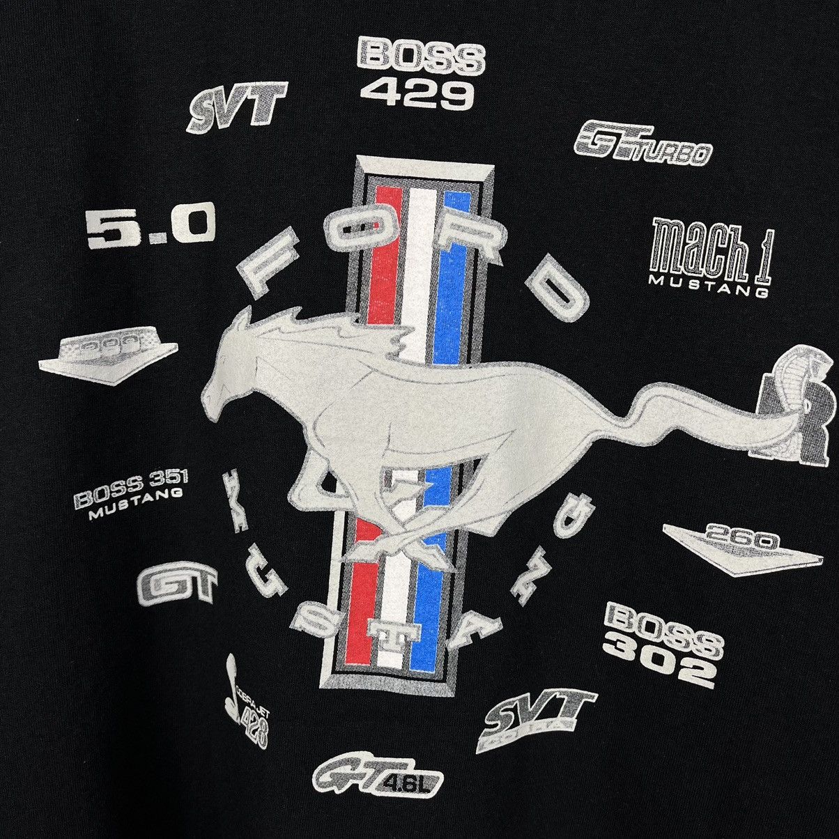 Ford Vintage Ford Mustang rare big logo racing tee 00’s Size US L / EU 52-54 / 3 - 7 Thumbnail