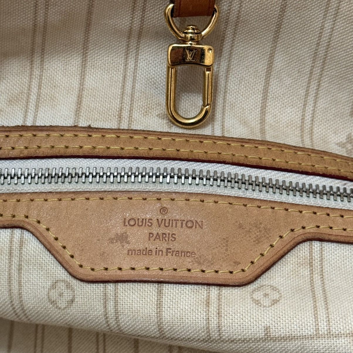 Louis Vuitton Louis Vuitton Neverfull MM in Damier Azur Tote Size ONE SIZE - 10 Thumbnail