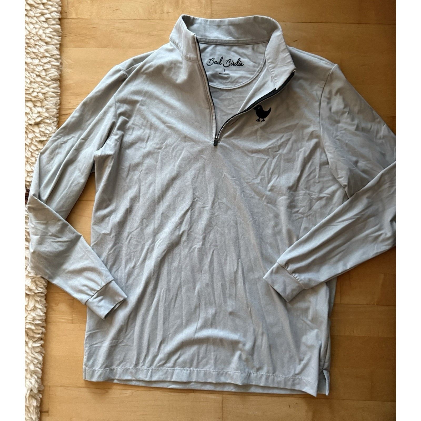 Bad Birdie Bad Birdie Quarter Zip Golf Stretch Pullover Grey Small Size US S / EU 44-46 / 1 - 2 Thumbnail