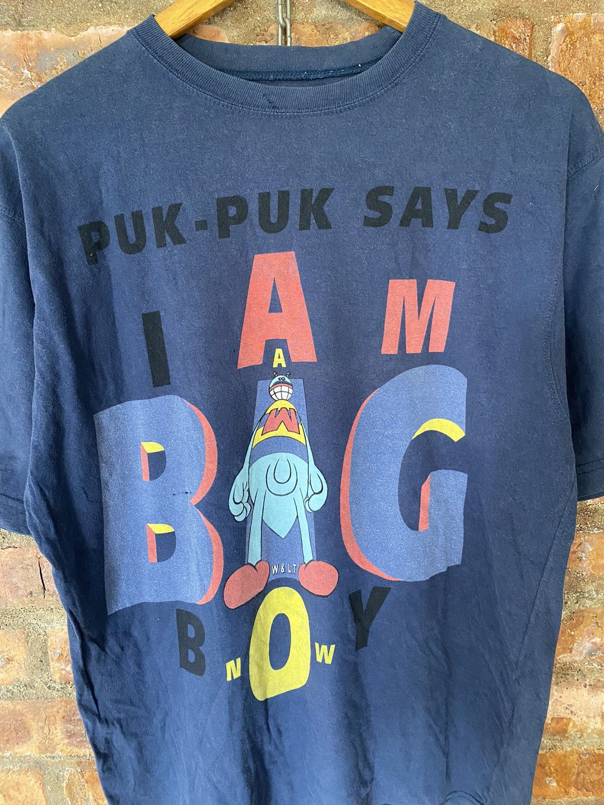 W&LT × Walter Van Beirendonck 1990s W&LT Puk Puk big boy now tee Size US L / EU 52-54 / 3 - 3 Thumbnail