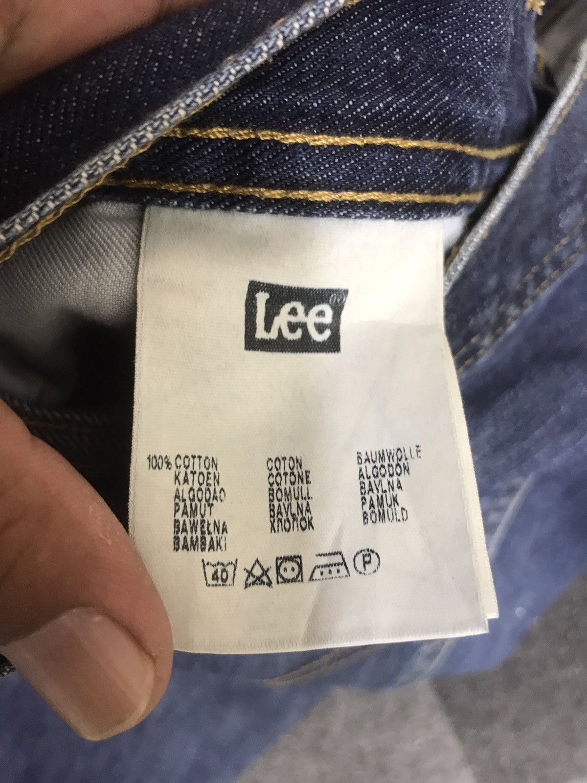 Lee Boot Cut Lee Blue Wash Jeans Size US 32 / EU 48 - 11 Thumbnail