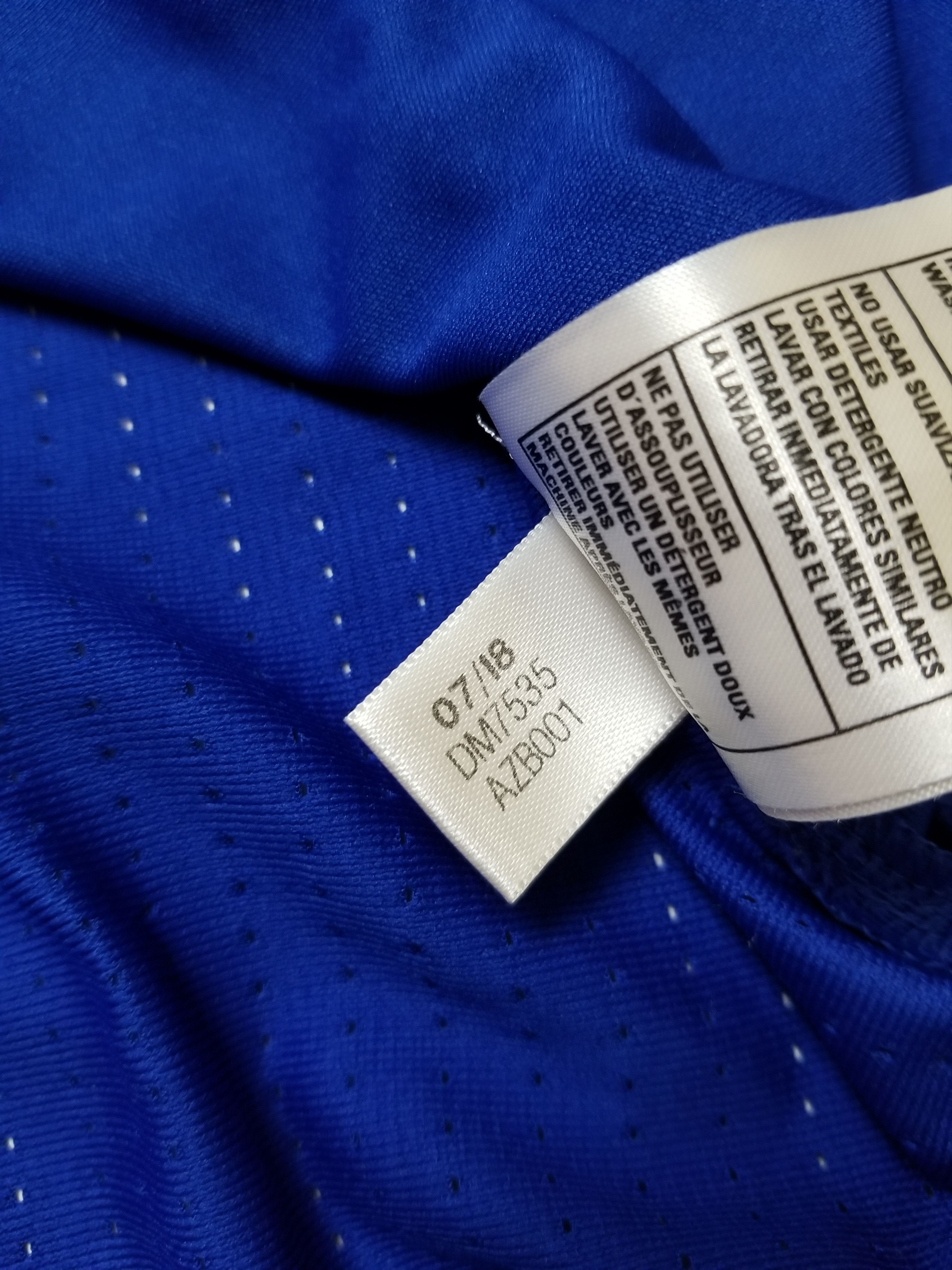 Adidas Kansas Jayhawks NCAA Basketball Jersey Size US XL / EU 56 / 4 - 6 Thumbnail